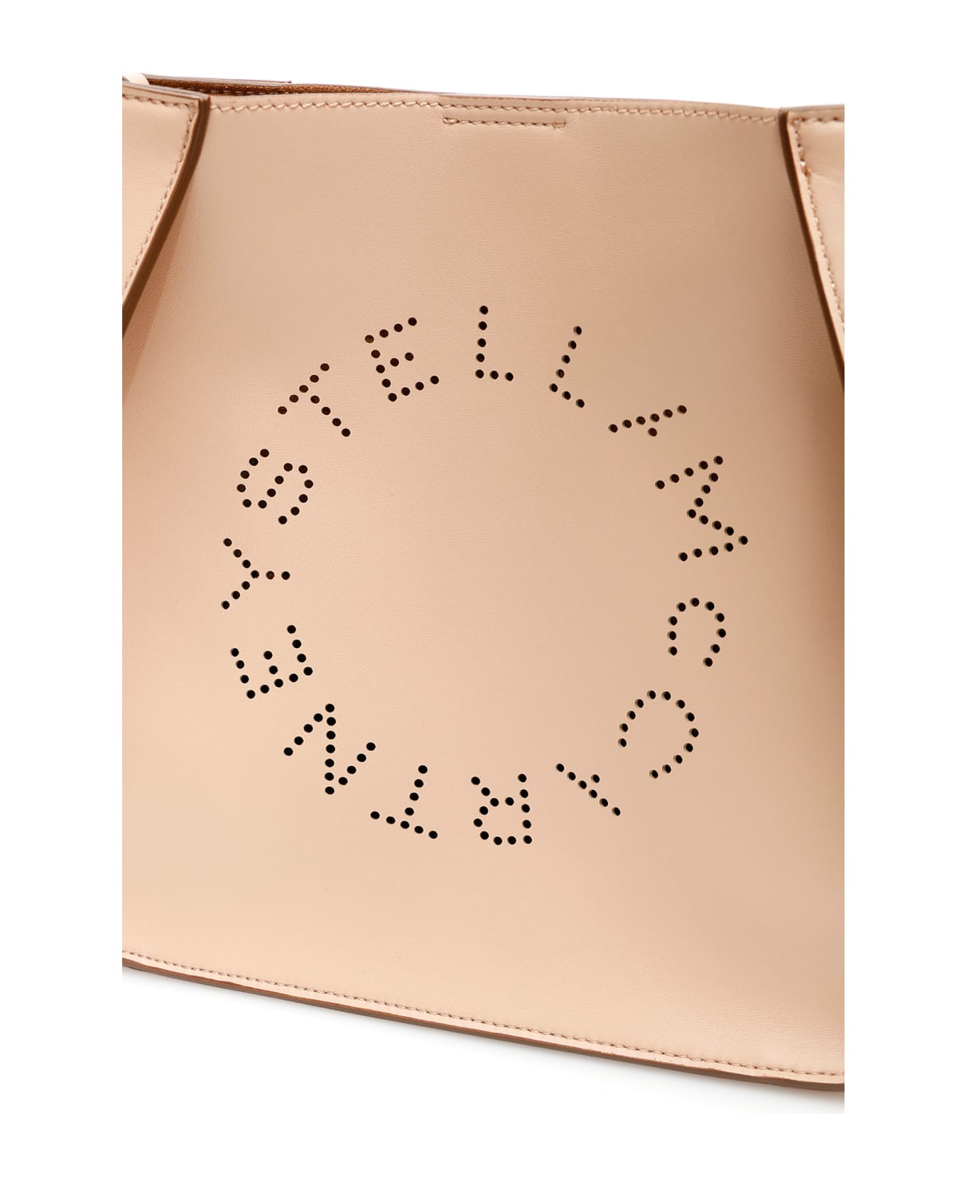 Stella McCartney Stella Perforated Logo Shoulder Bag - Blush トートバッグ