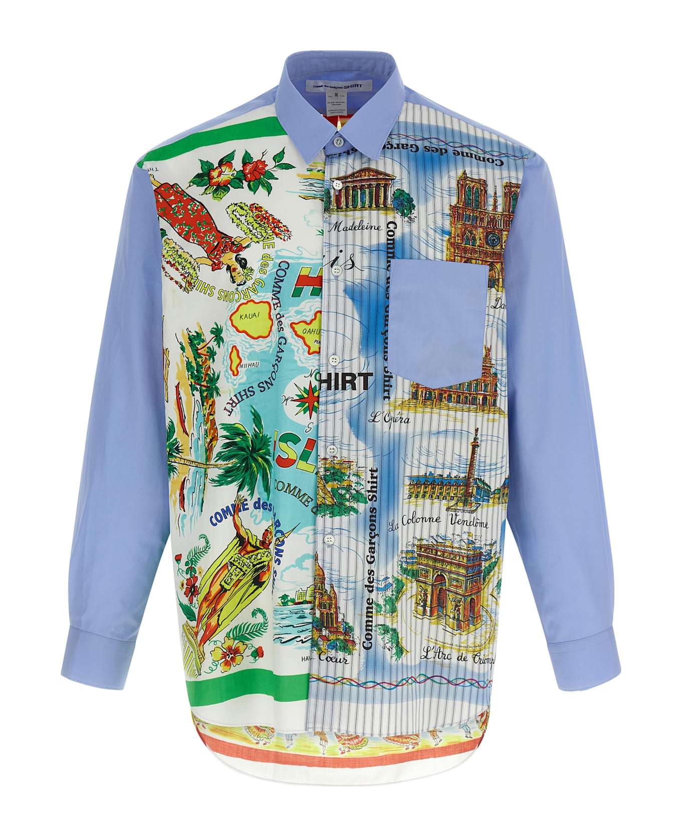 Comme des Garçons Shirt Printed Shirt - Multicolor