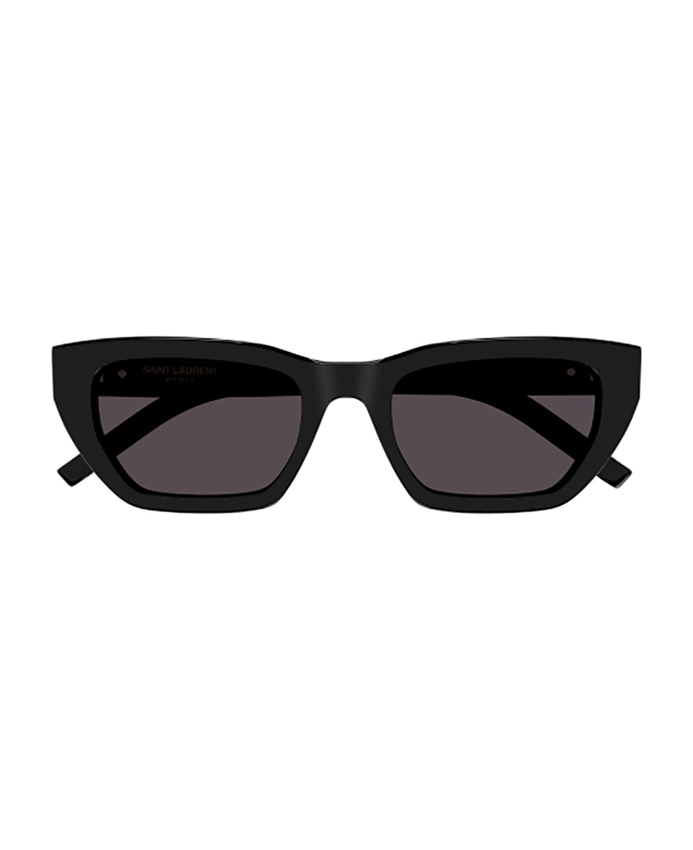 Saint Laurent Eyewear SL M127/F Sunglasses - Black Black Black サングラス