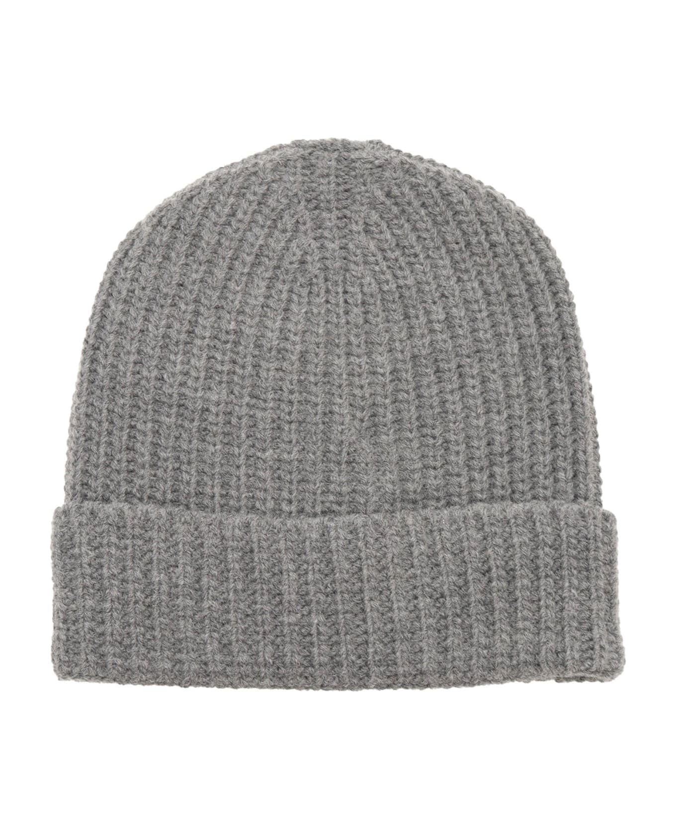 MSGM Wool Hat Unisex Grigio Melange/grey Mela - GREY