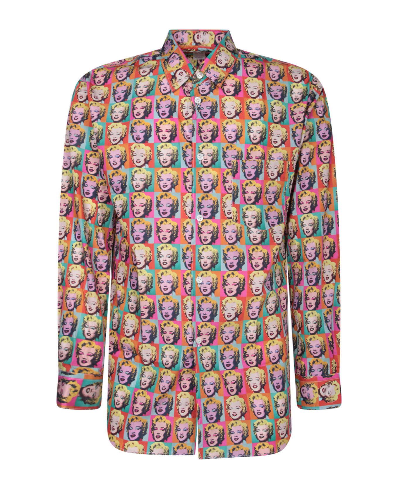 Comme des Garçons Shirt Marilyn Orange/multicolor Shirt - Orange