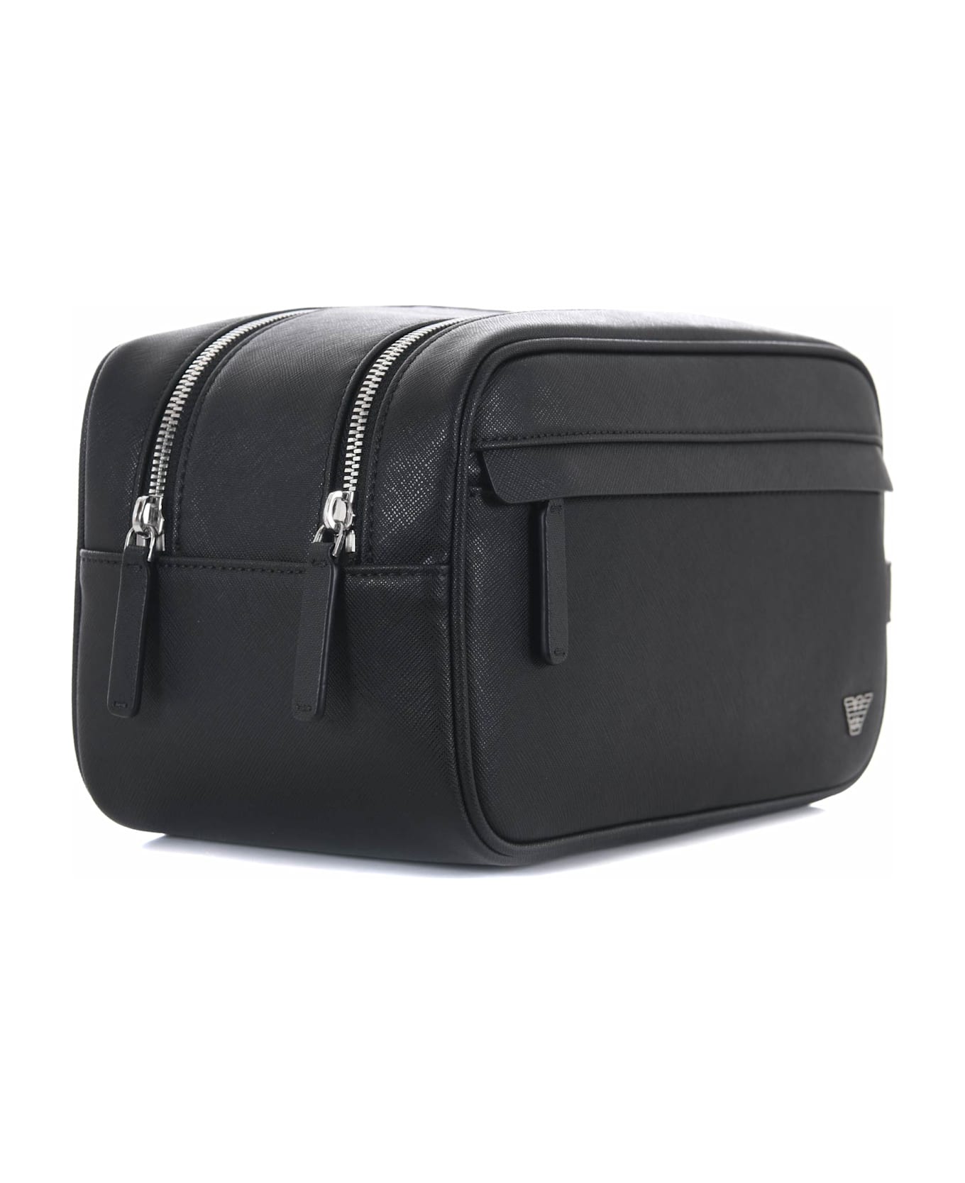 Giorgio Armani 
sustainable
 Collection Wash Bag - Black