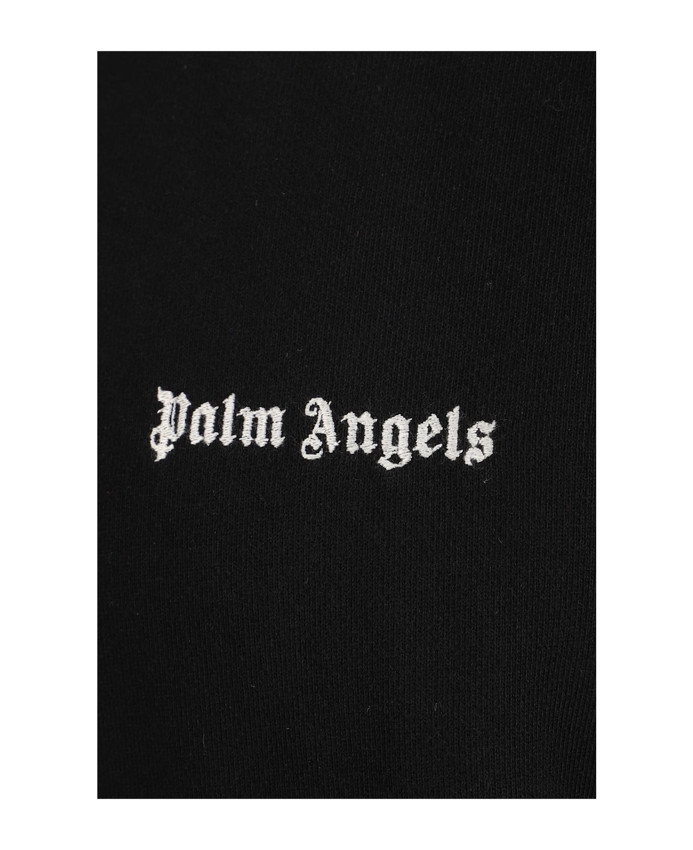Palm Angels Black Cotton Oversize Sweatshirt - 1003