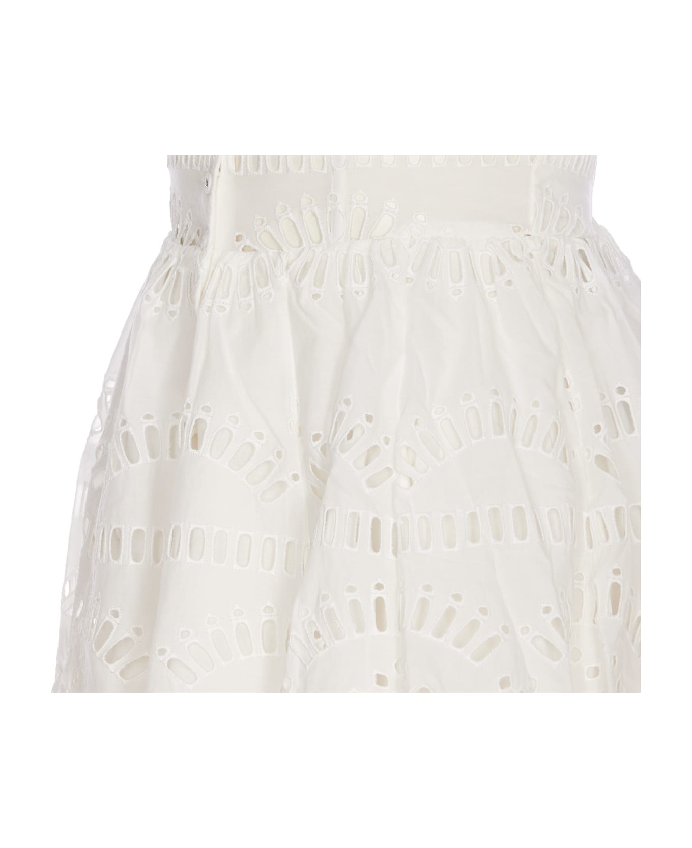 Charo Ruiz Ayiak Short Dress - White
