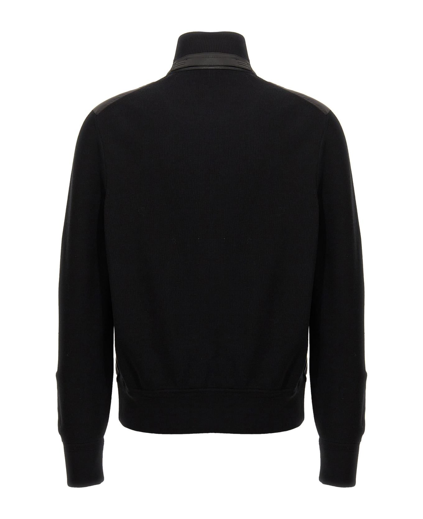 Tom Ford Knit Insert Down Jacket - Black