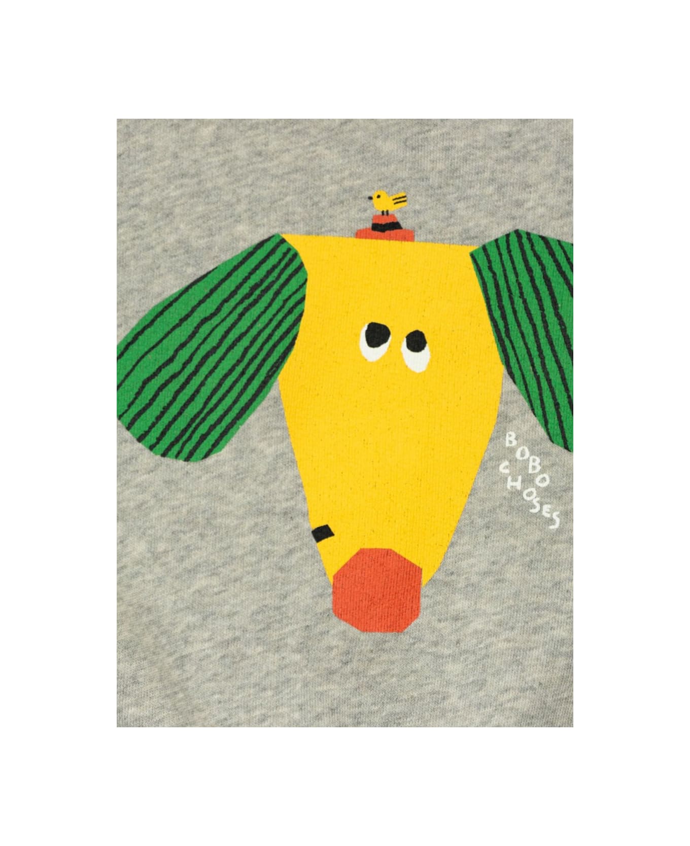 Bobo Choses "happy Dog" Sweatshirt - GREY