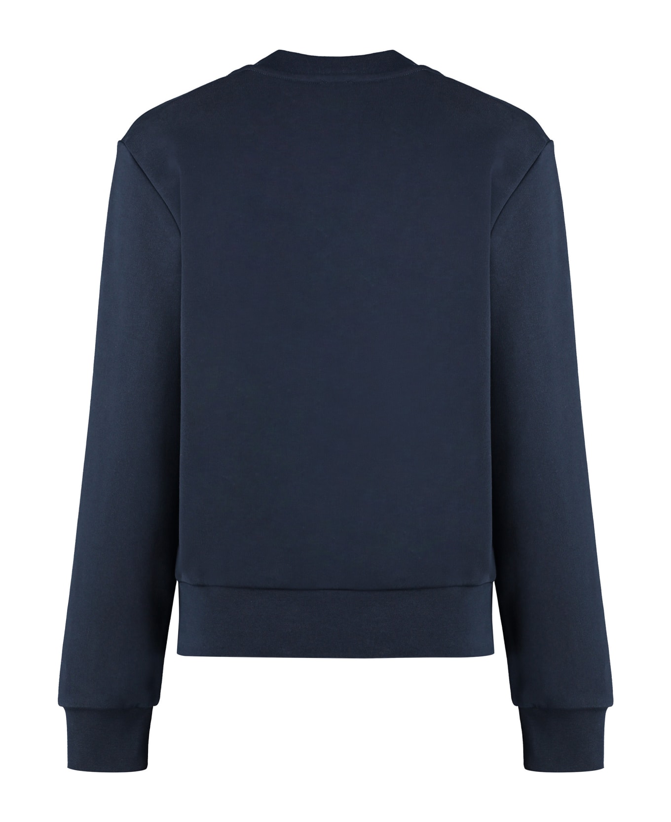 A.P.C. Boxy Rue Madame Cotton Crew-neck Sweatshirt - blue