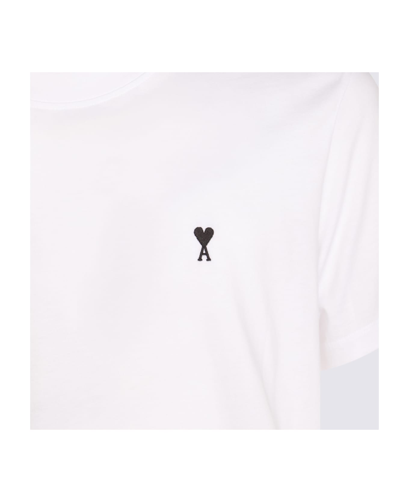 Ami Alexandre Mattiussi White Cotton T-shirt - White