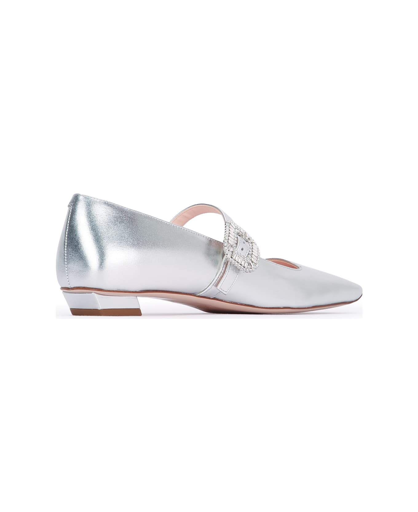 Roger Vivier Bv Mini Strass Babies Dec 25 - ARGENTO