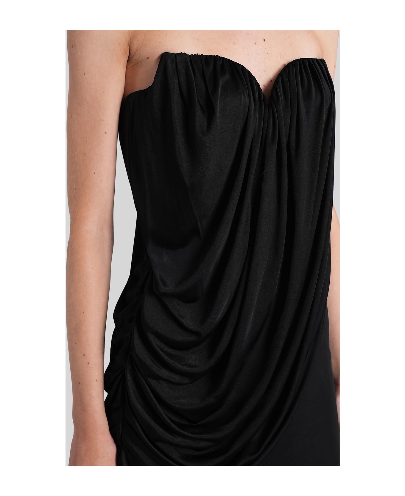 Giuseppe di Morabito Long Dress In Black Viscose - black