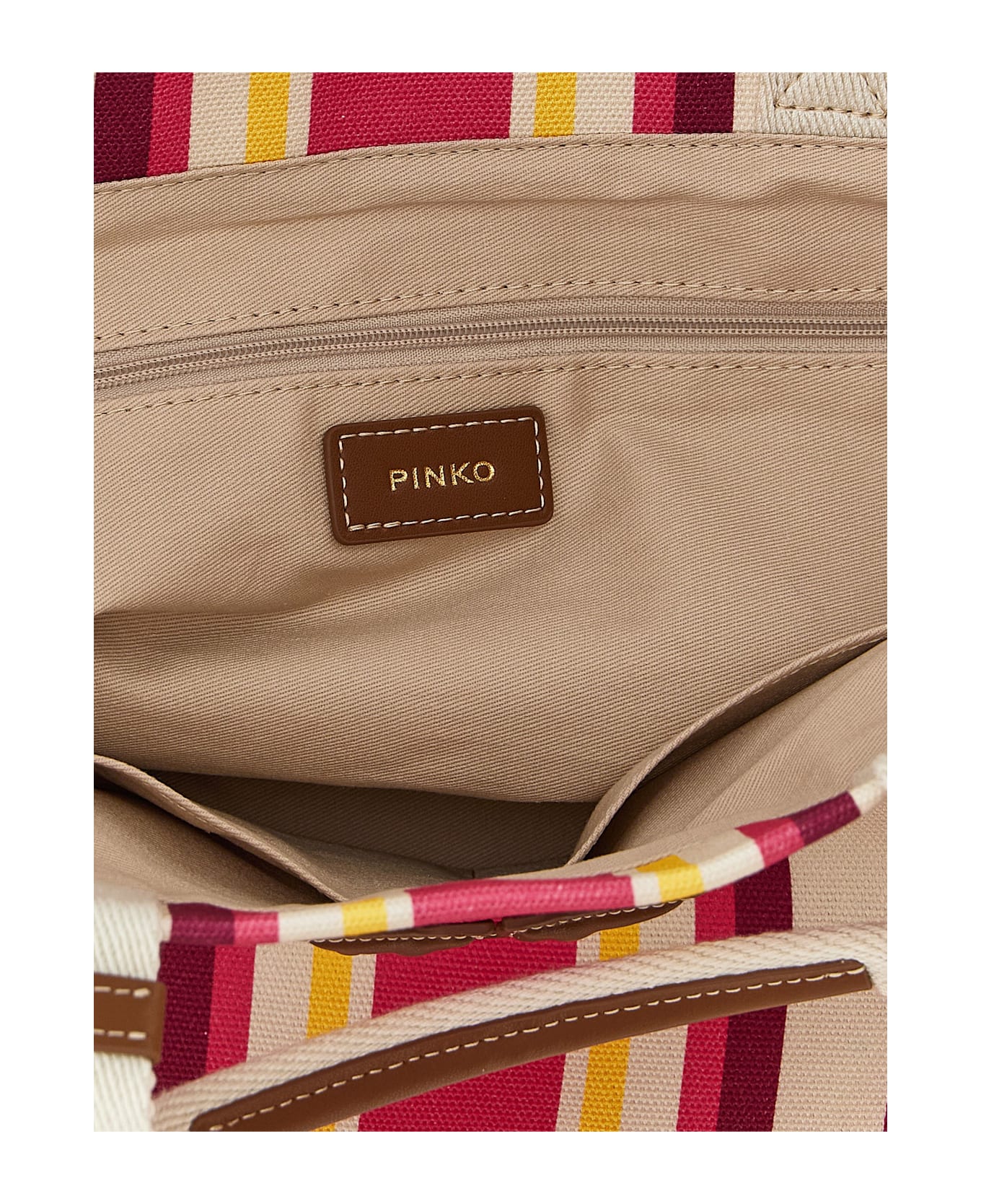 Pinko Shopping Medium Stripes - Multicolor