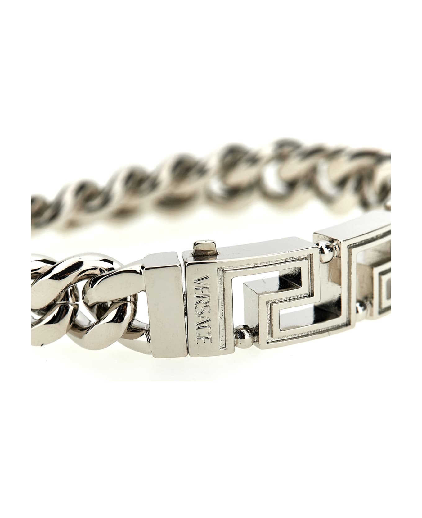 Versace 'greca' Bracelet - Silver