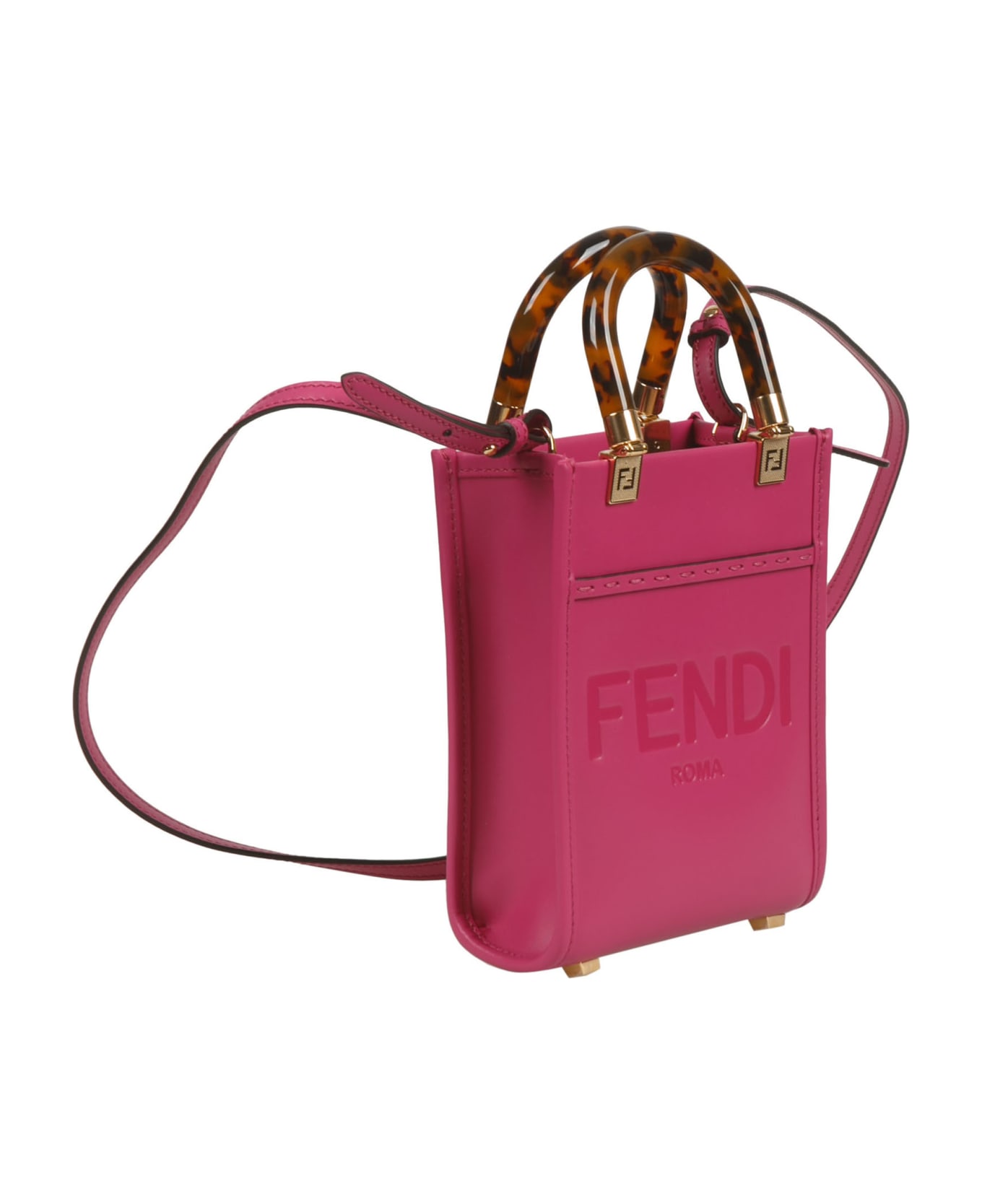 Fendi Mini Sunshine Shoulder Bag - CICLAMINOPILAROS