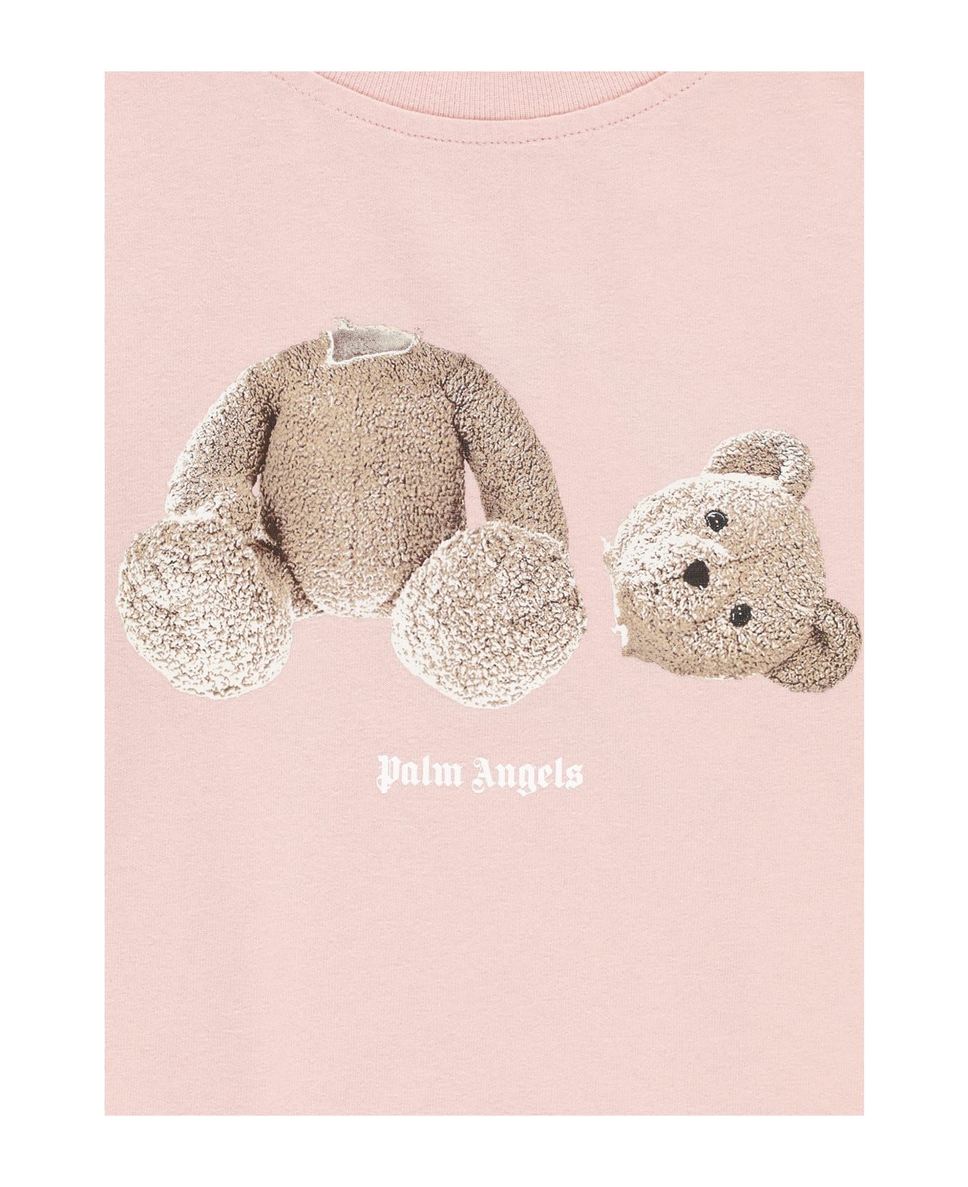 Palm Angels T-shirt With Print - Pink
