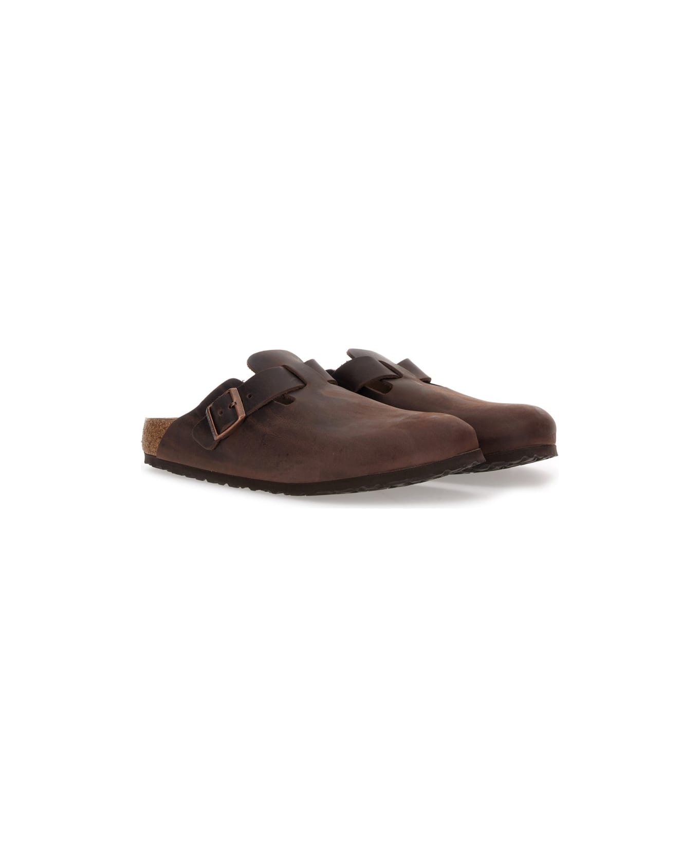 Birkenstock Sabot "boston" - BROWN