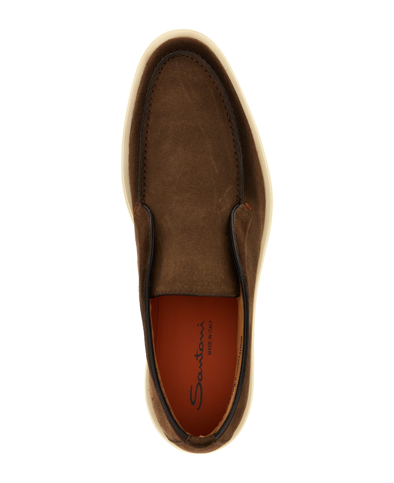 Santoni Suede Boots - Brown