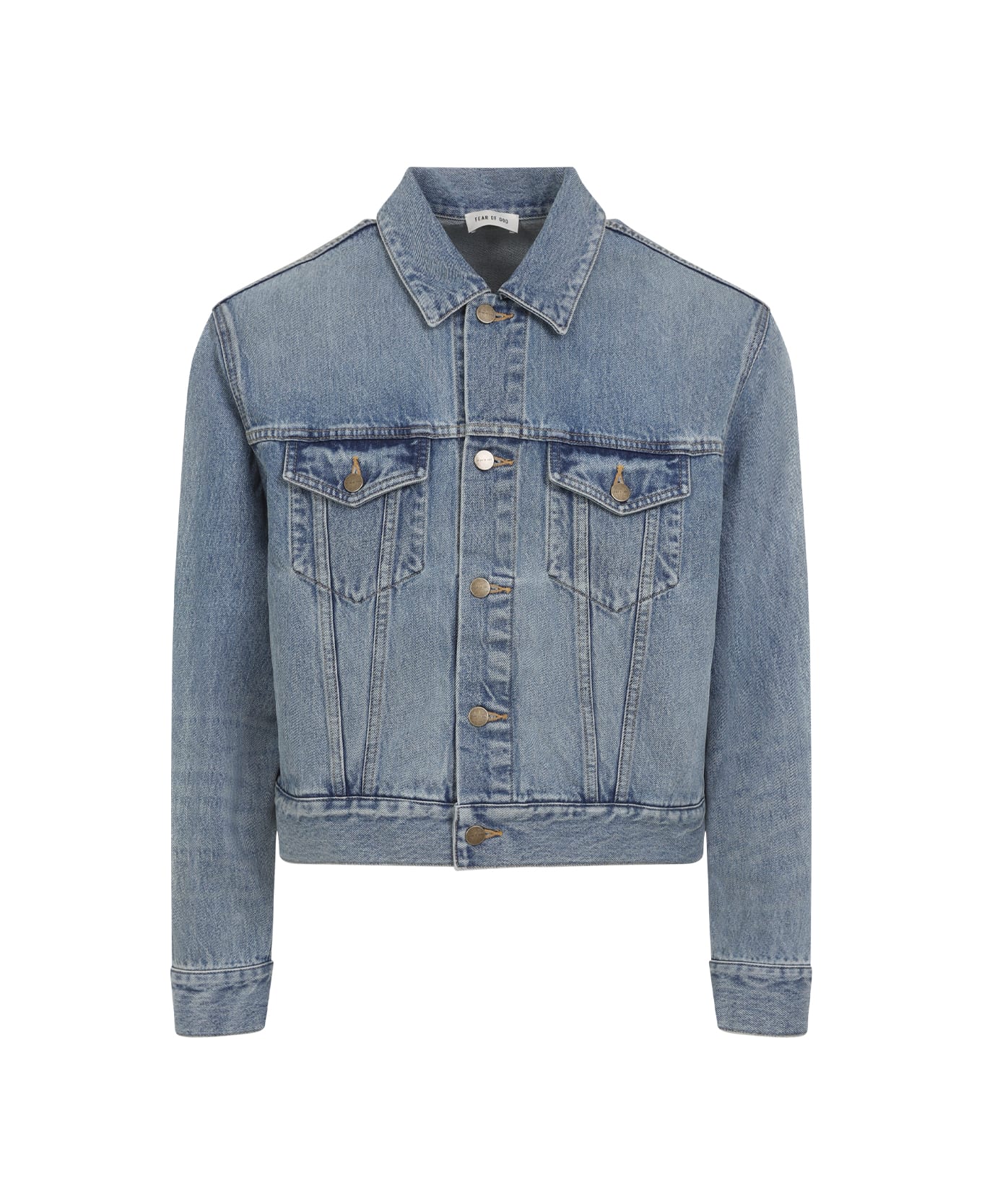 Fear of God Trucker Jacket - Light Indigo