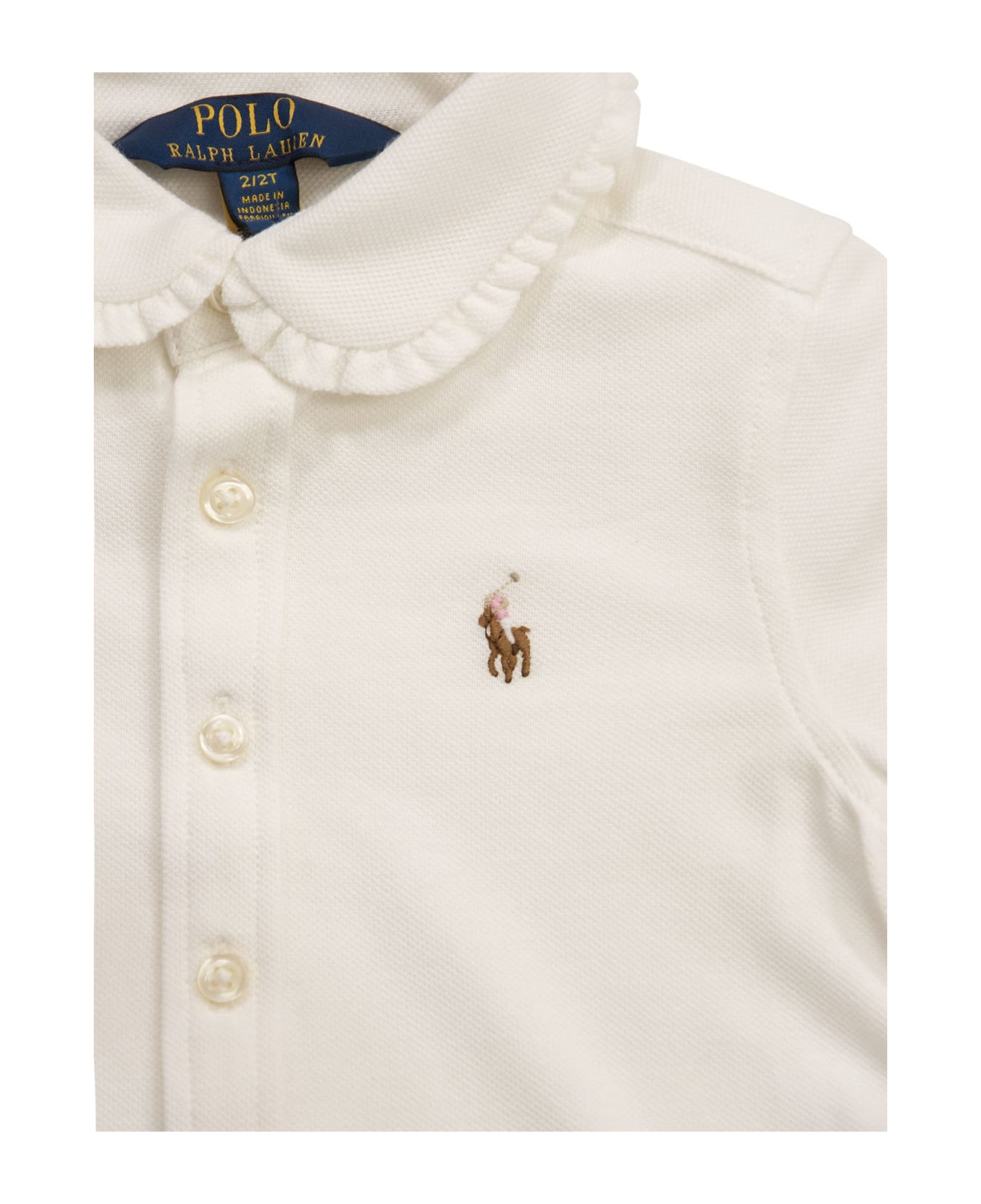 Polo Ralph Lauren Knitted Oxford Shirt - White シャツ