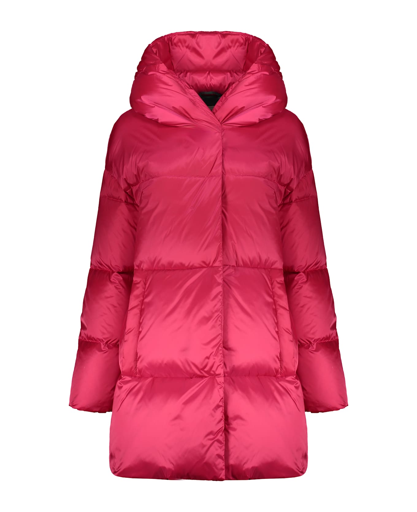 Herno Hooded Down Jacket - Fuchsia