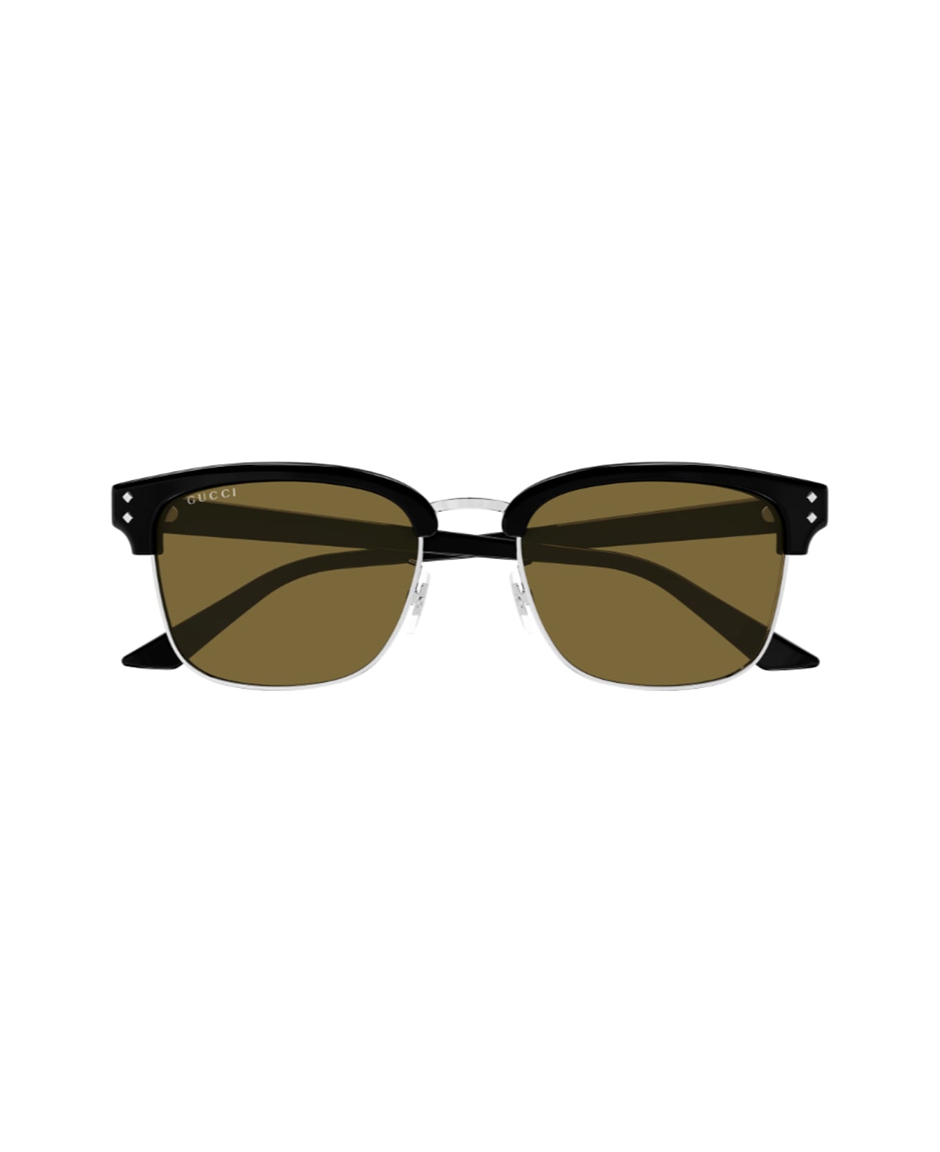 Gucci Eyewear Gucci Gg1897sk Linea Institutional Logo 003 Black Rown Sunglasses - Marrone