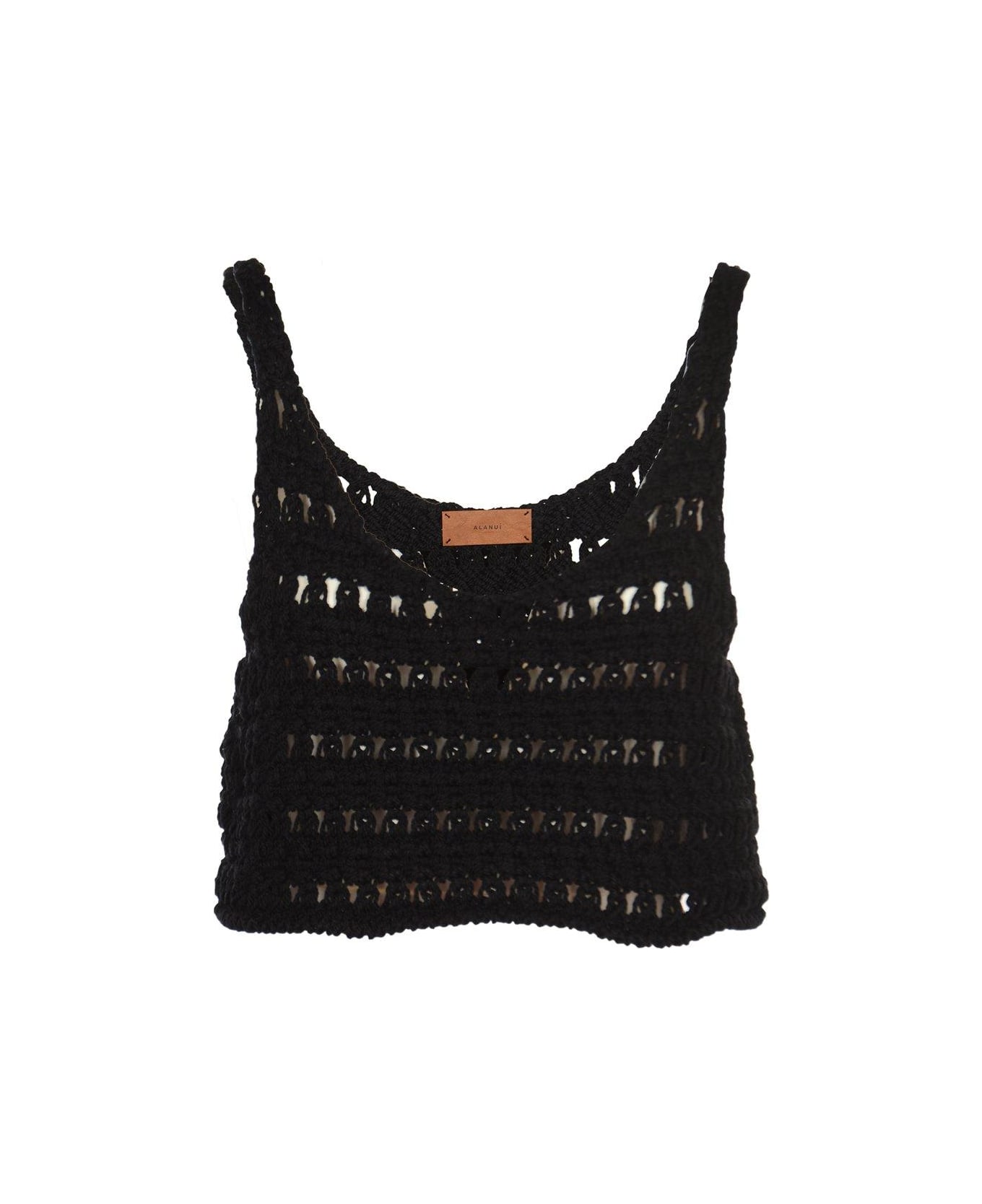 Alanui A Love Letter To India Top - Black トップス