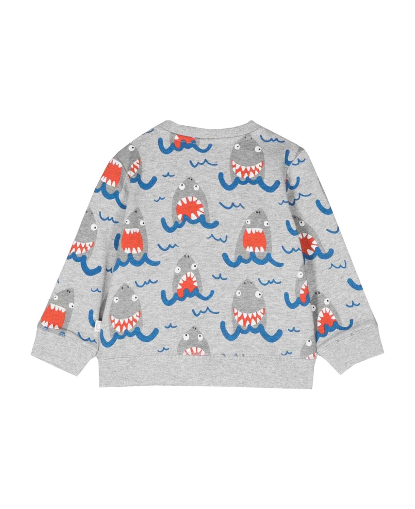 Stella McCartney Kids Cotton Sweatshirt - Grey ニットウェア＆スウェットシャツ