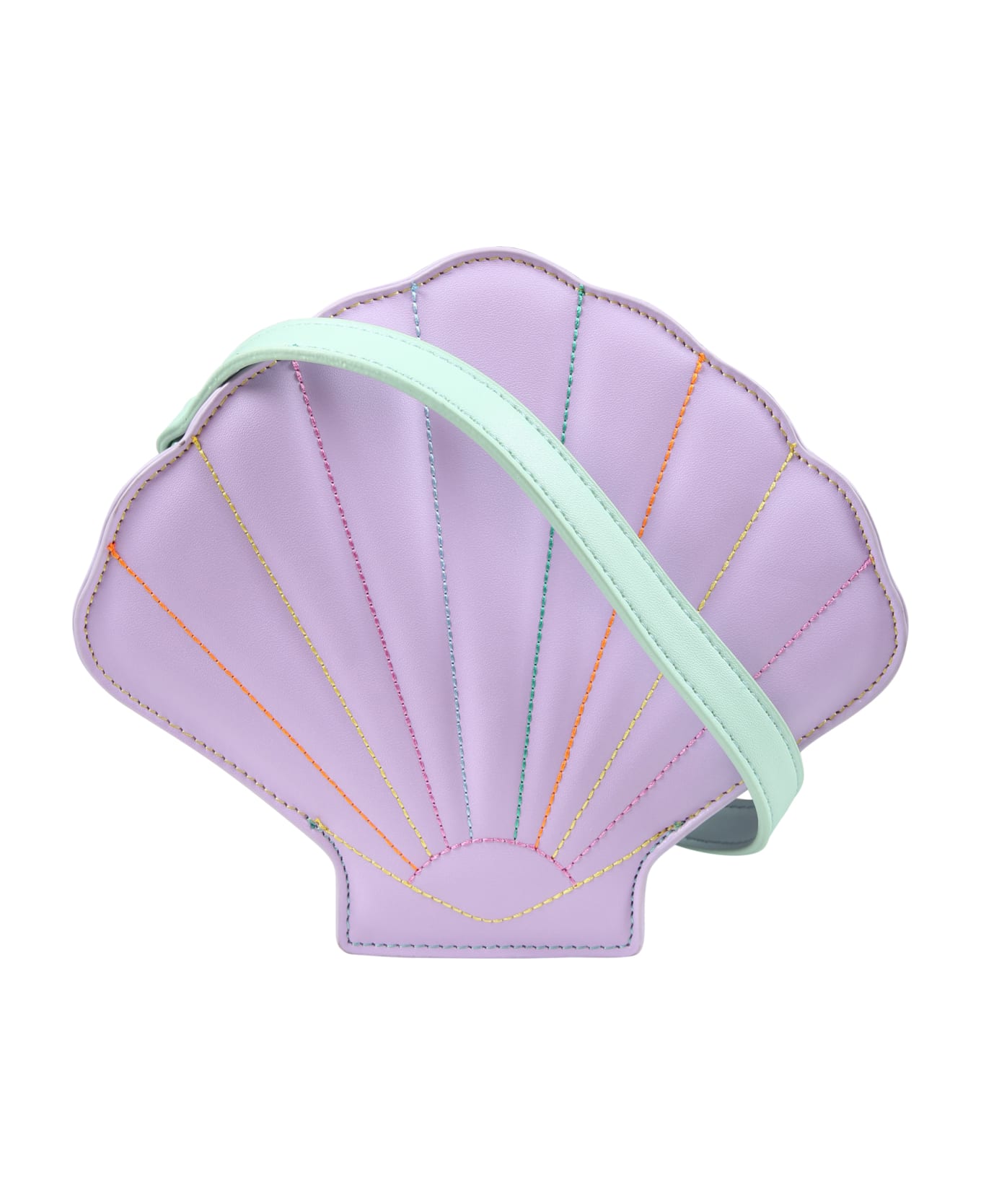 Stella McCartney Kids Purple Bag For Girl With Shell - Violet アクセサリー＆ギフト