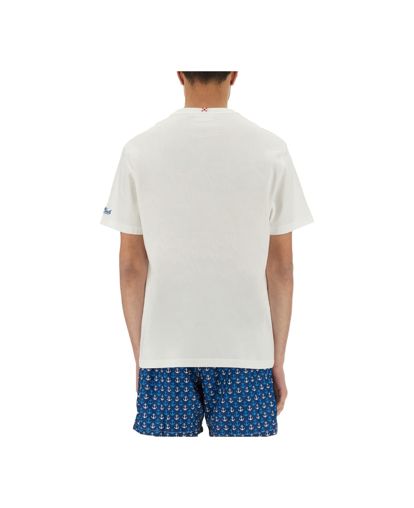 MC2 Saint Barth T-shirt With Print - MULTICOLOUR