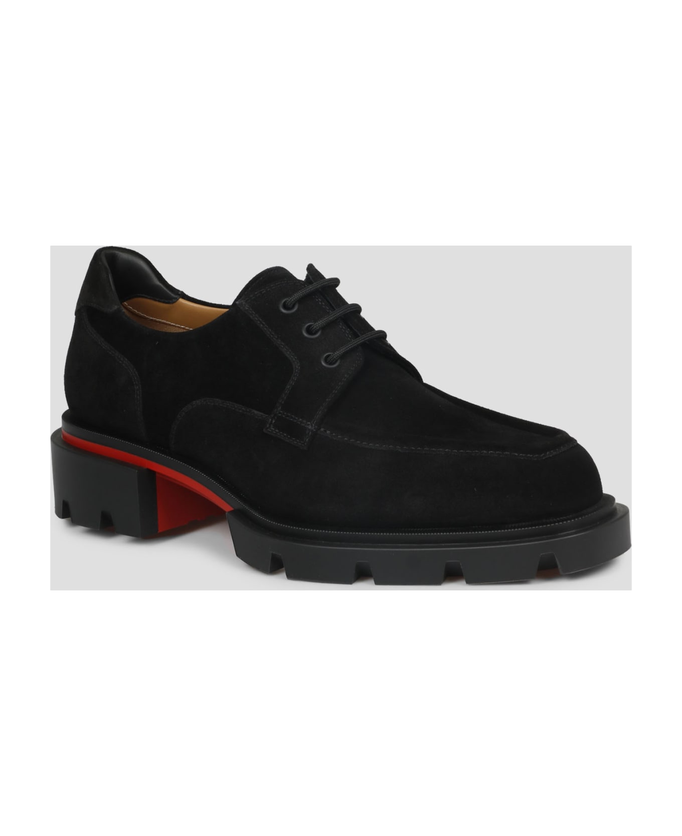 Christian Louboutin Our Georges Lace Up - Black