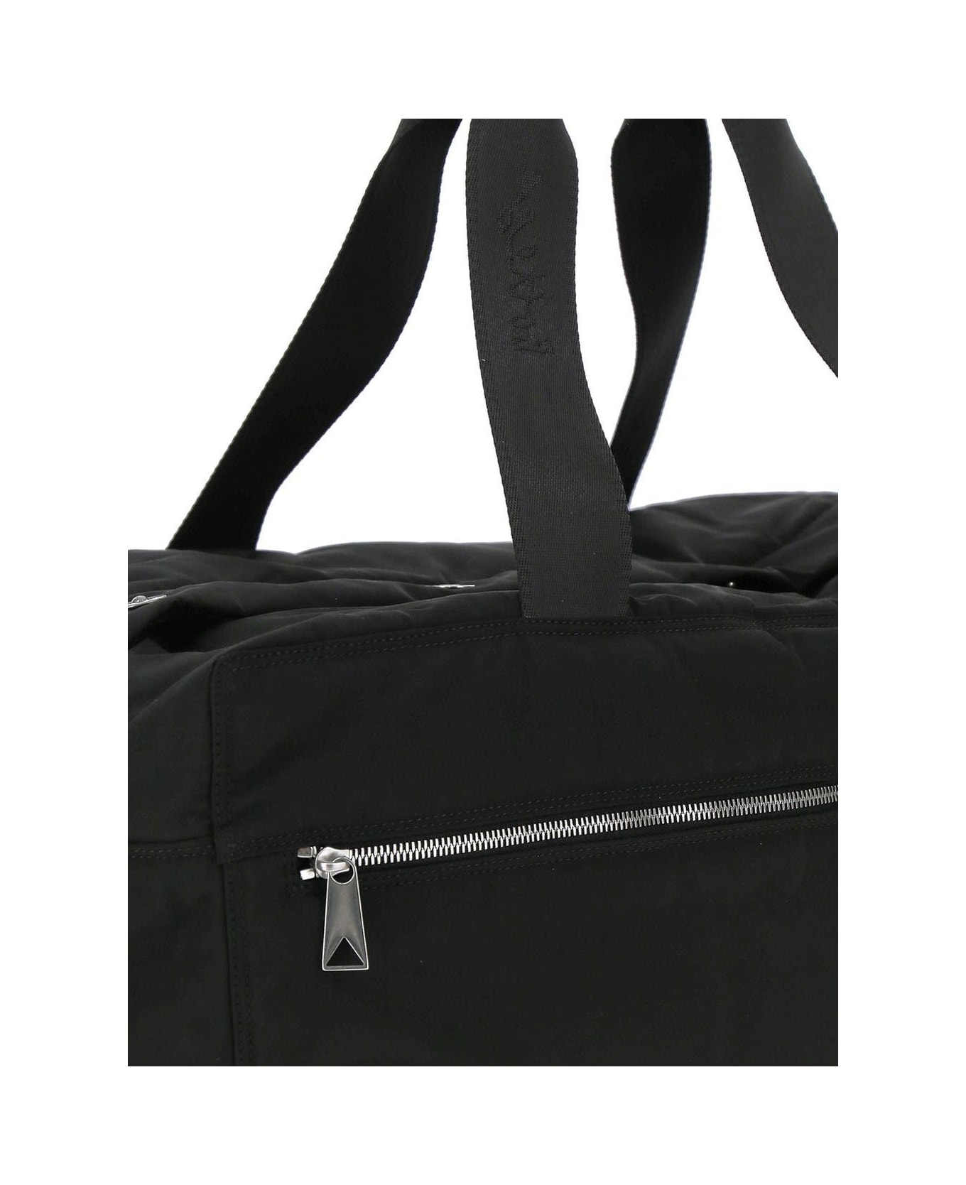 Bottega Veneta Black Duffel Bag - BLACK