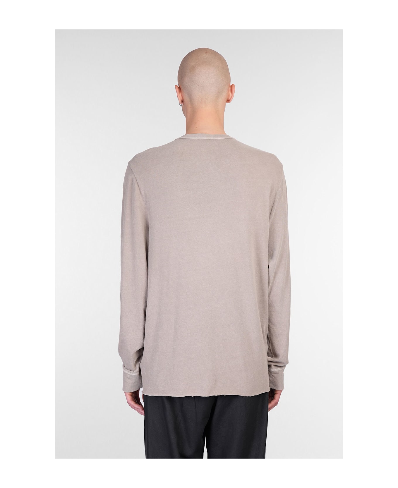 James Perse Polo In Green Cotton - green