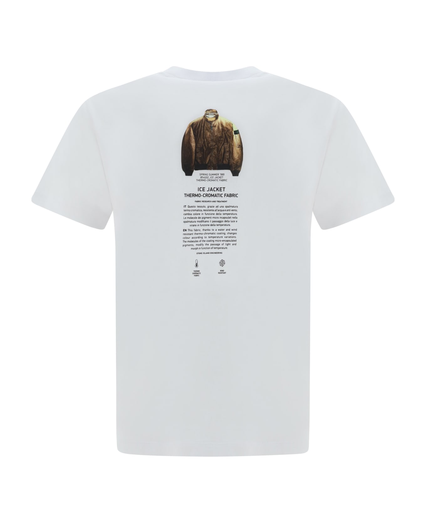 Stone Island T-shirt - Bianco シャツ