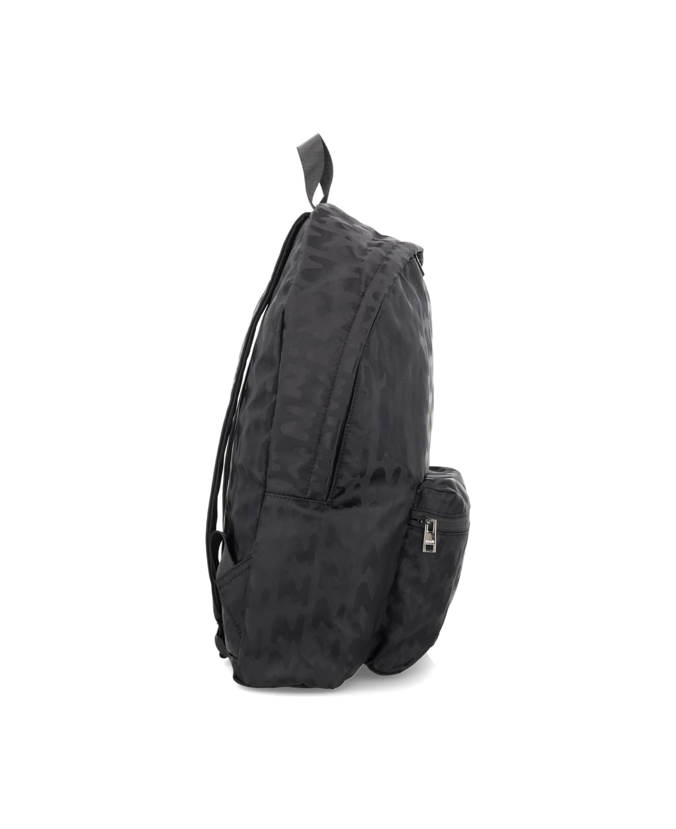 MSGM Backpack "mwave" - BLACK