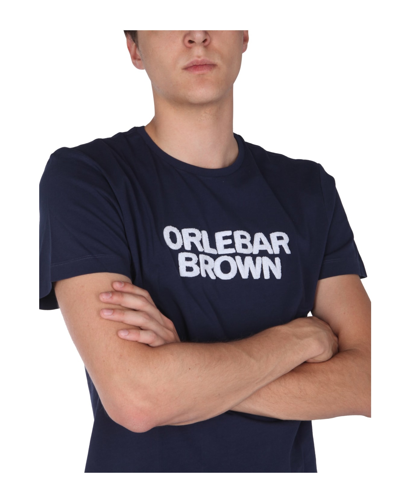 Orlebar Brown Sammy Ob Towelling T-shirt - BLU