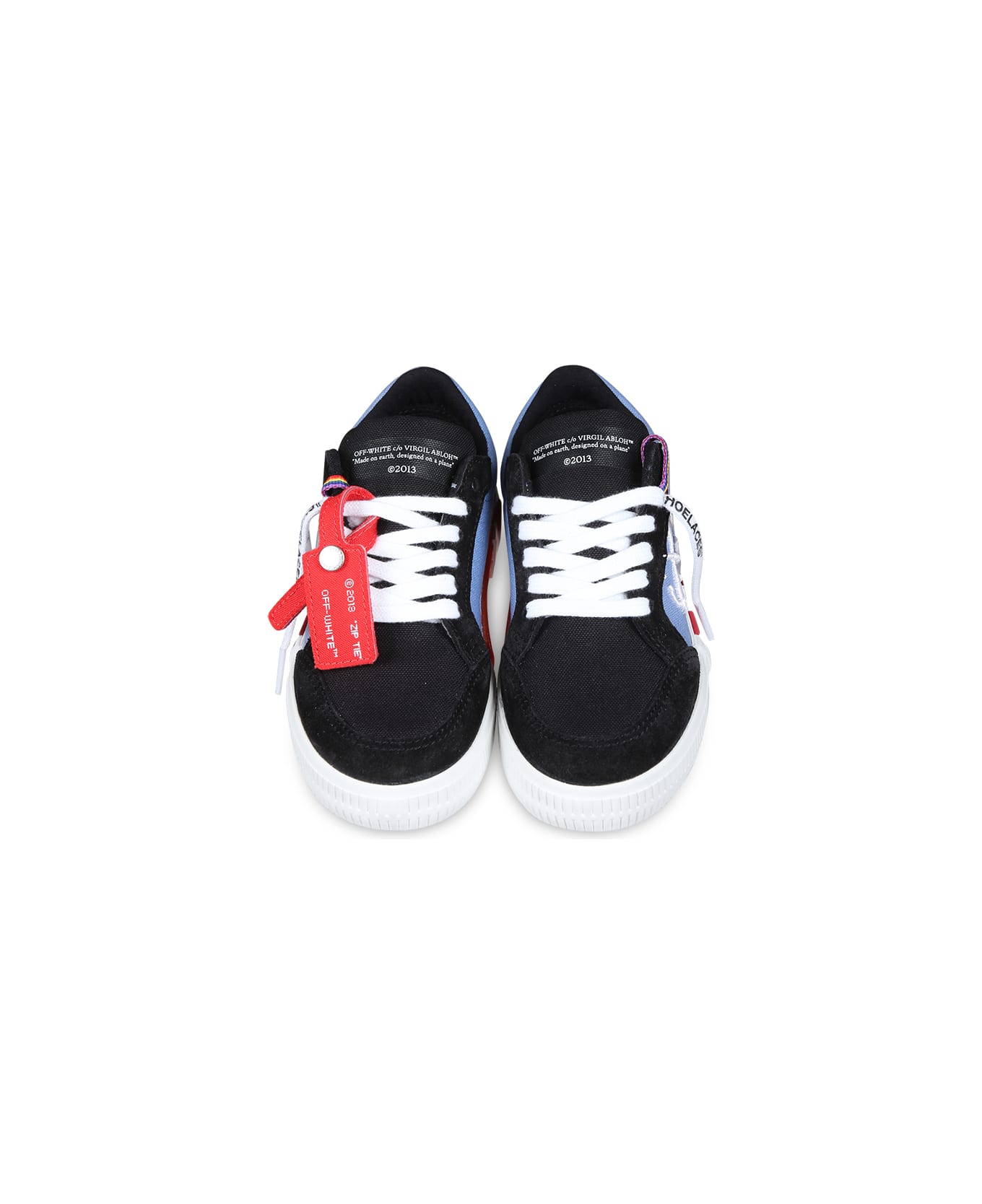 Off-White Black Sneakers For Boy With Arrows - Black