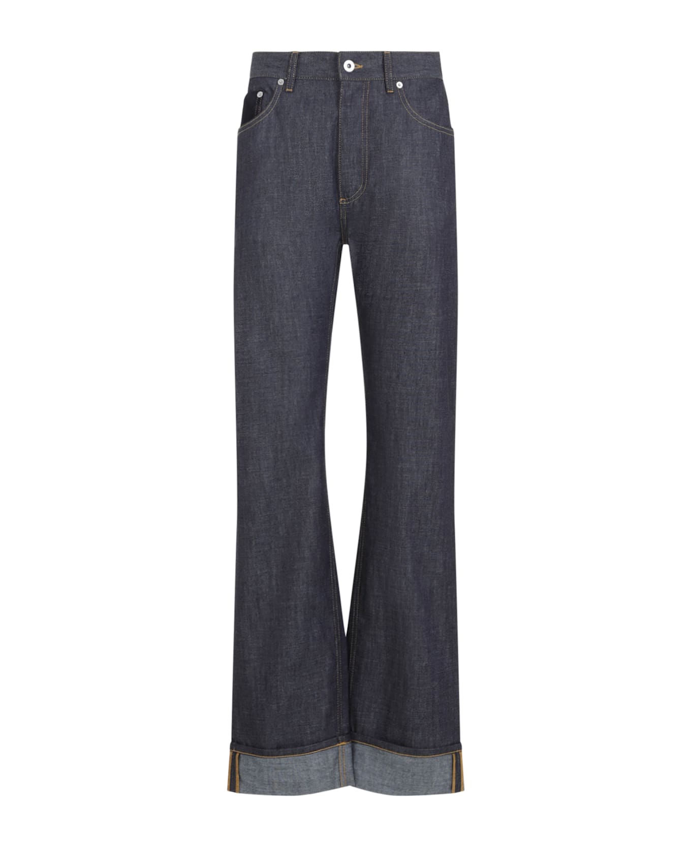 Bottega Veneta Intrecciato Pocket Jeans - Indigo