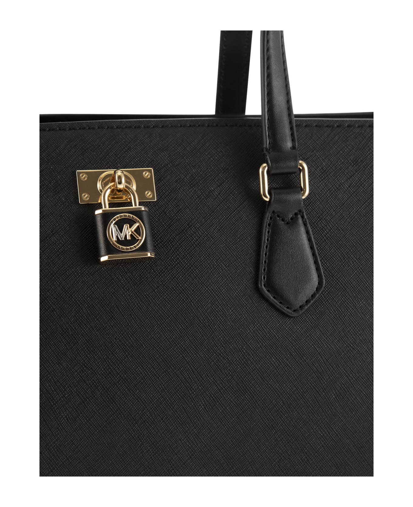 MICHAEL Michael Kors Ruby Leather Tote - Black トートバッグ