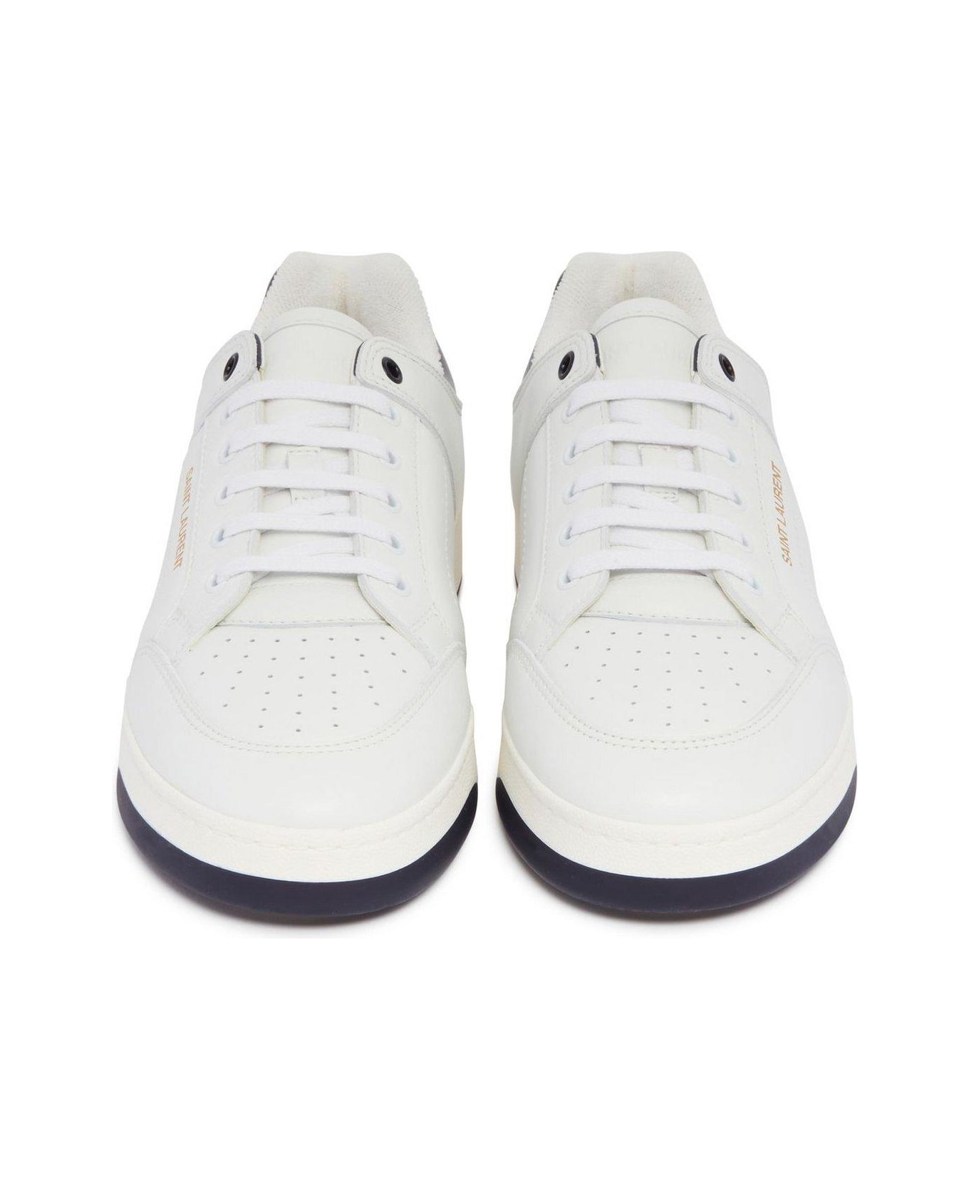 Saint Laurent Sl/61 Lace-up Sneakers - Grey