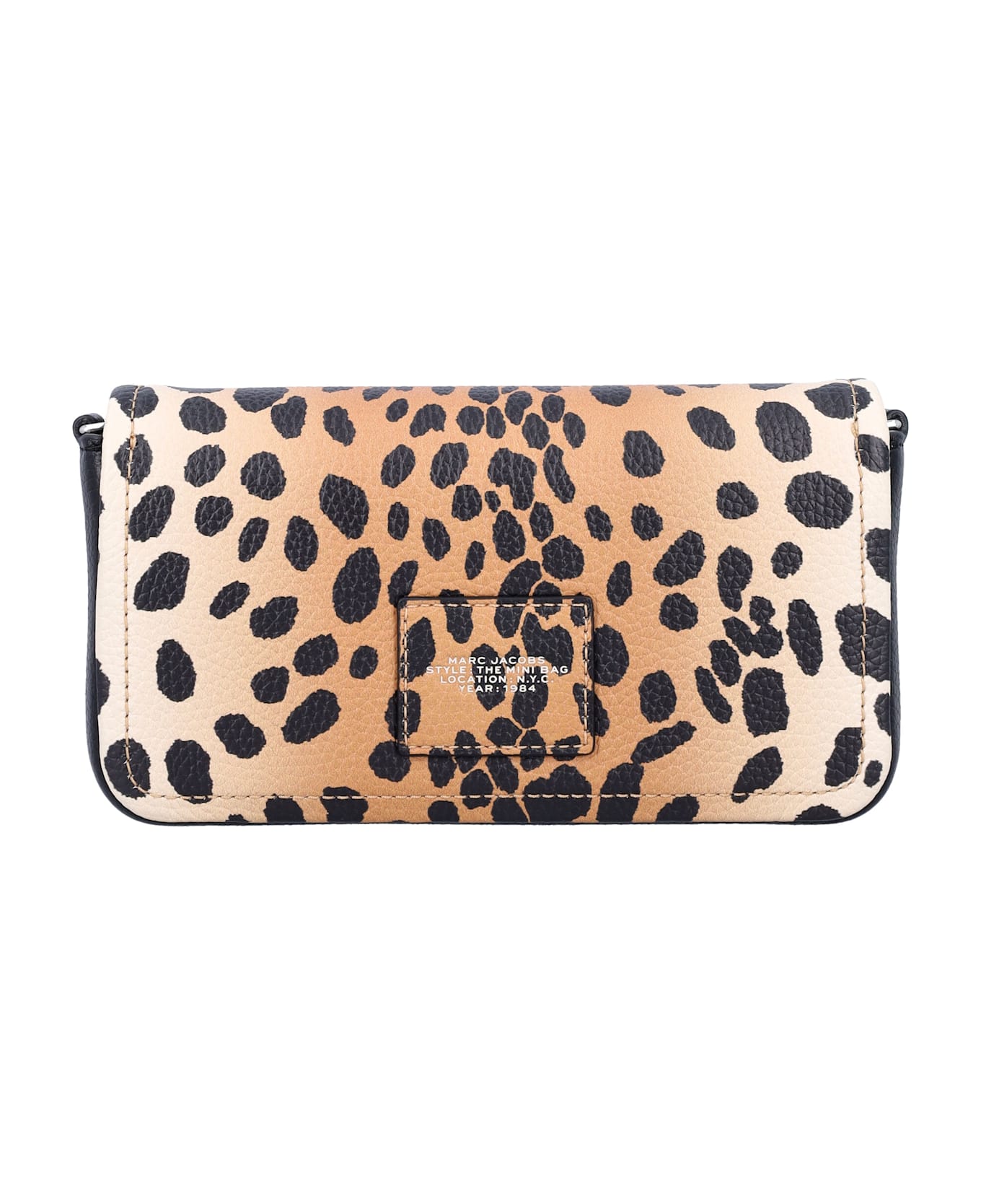 Marc Jacobs The Cheetah Chain Mini Bag - BLACK CHEETAH