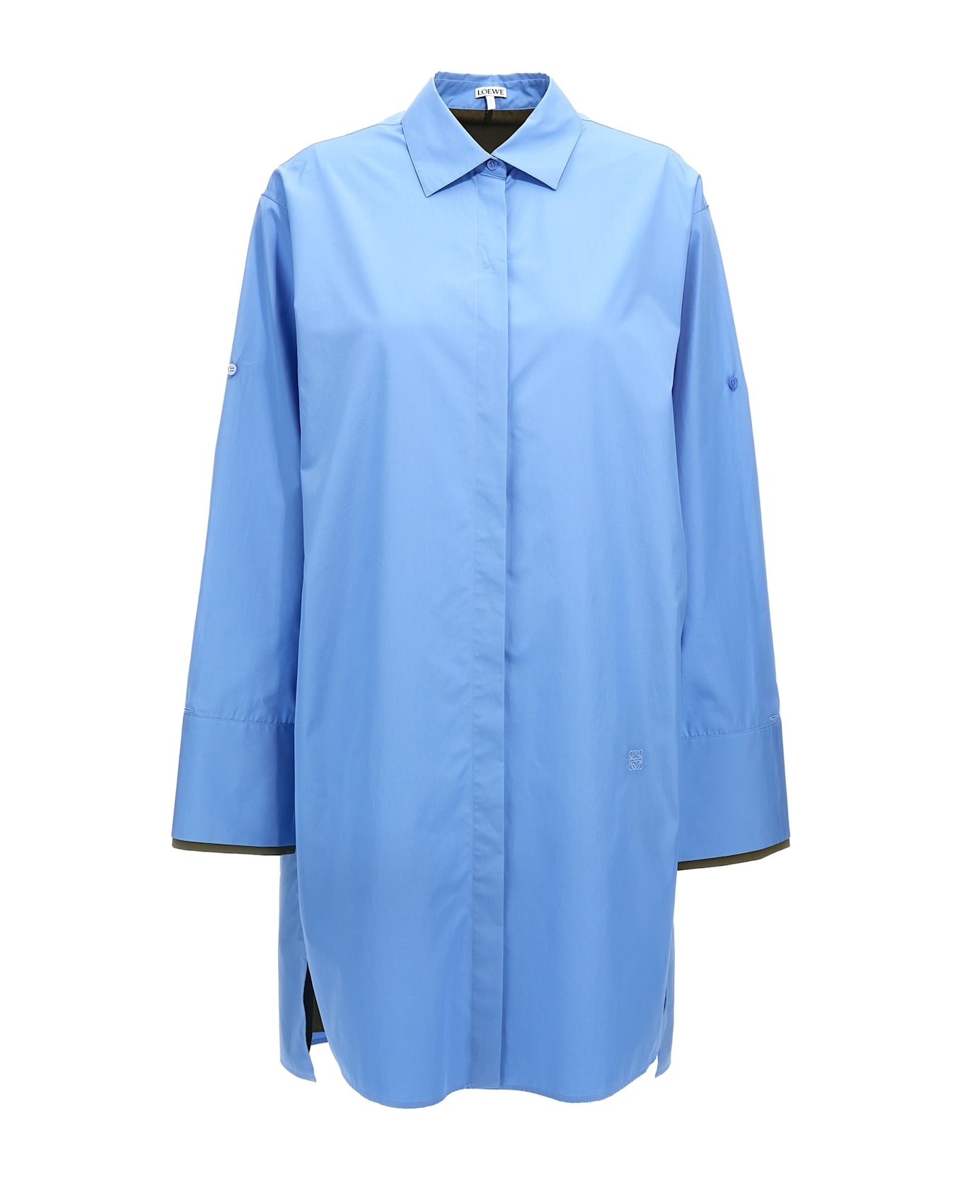 Loewe Chemisier Dress - Light Blue