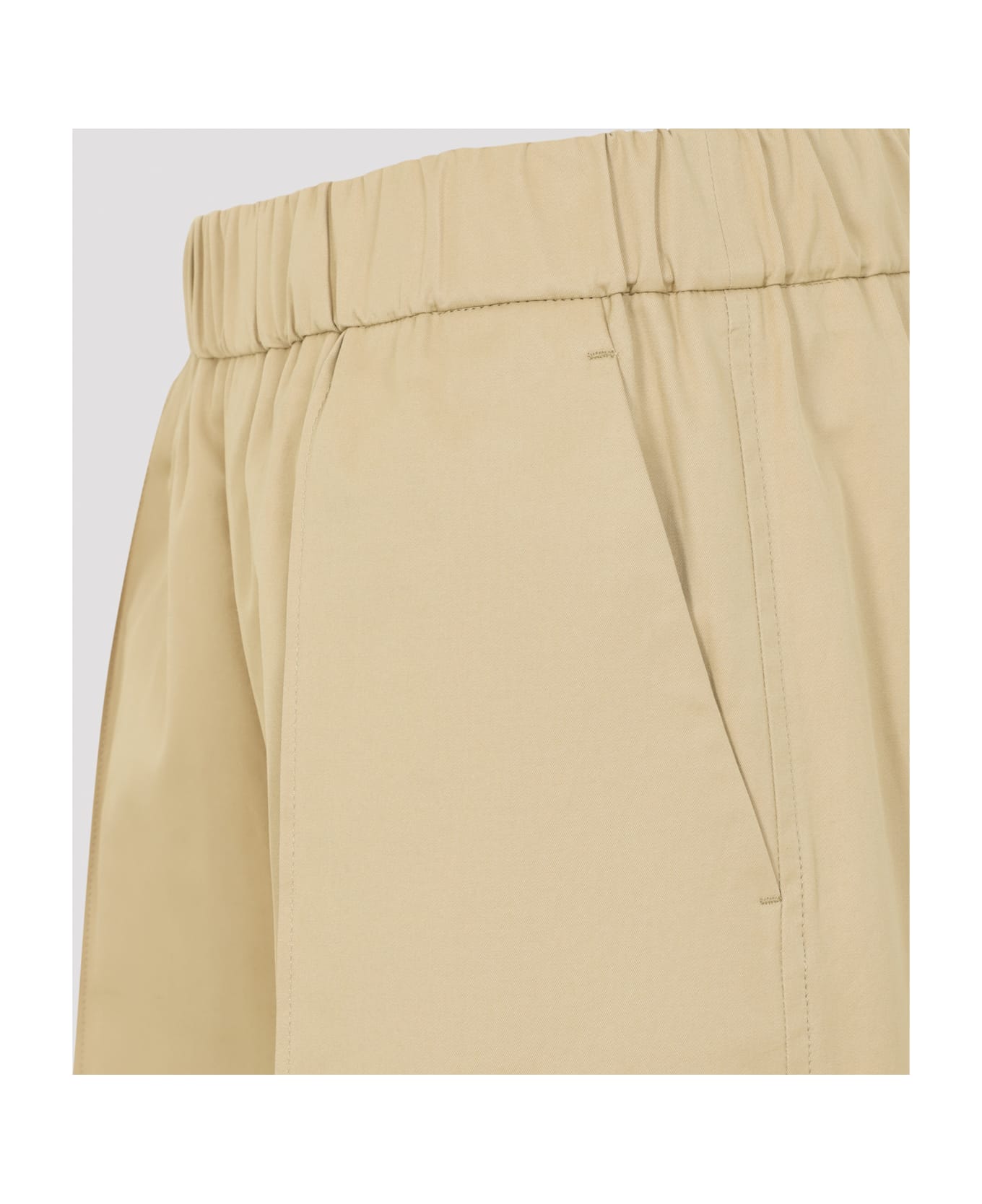 Jil Sander Track Inspired Relaxed Pants - Dark Sand