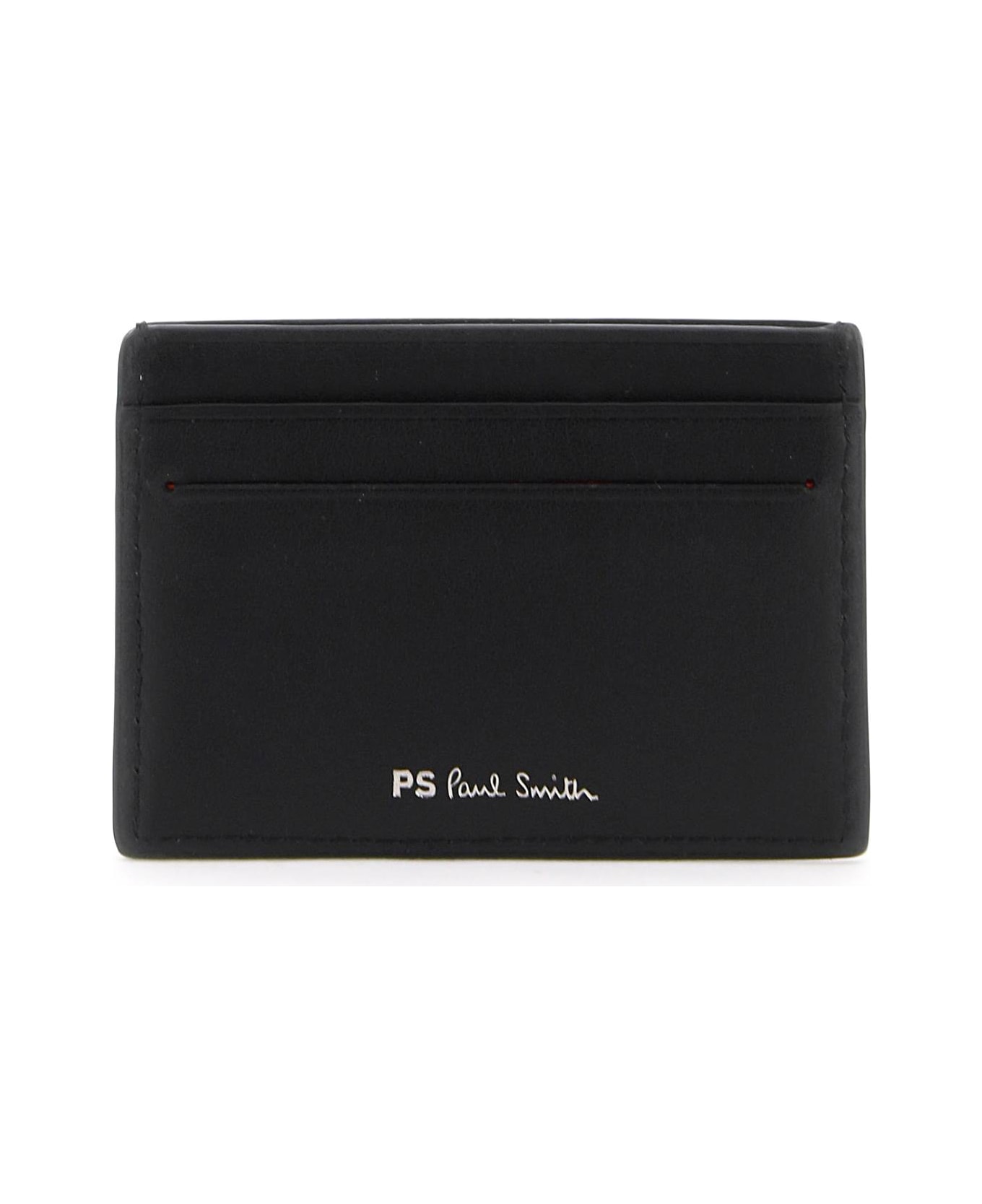 PS by Paul Smith Zebra Stripe Cardholder - BLACK (Black)