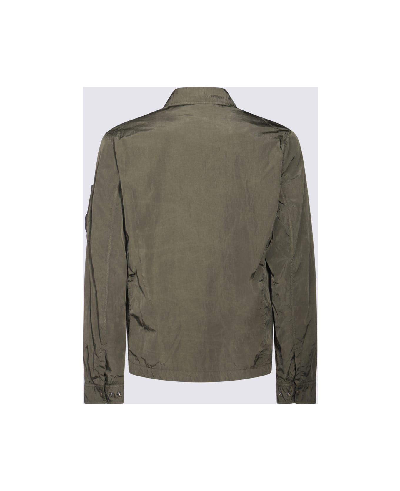 C.P. Company Dark Green Shirt - ARMY GREEN