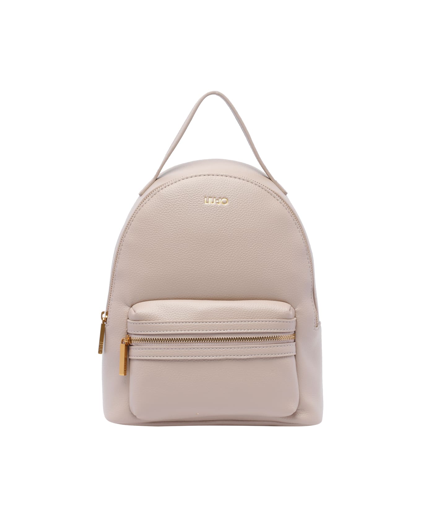 Liu-Jo Medium Logo Backpack - Beige