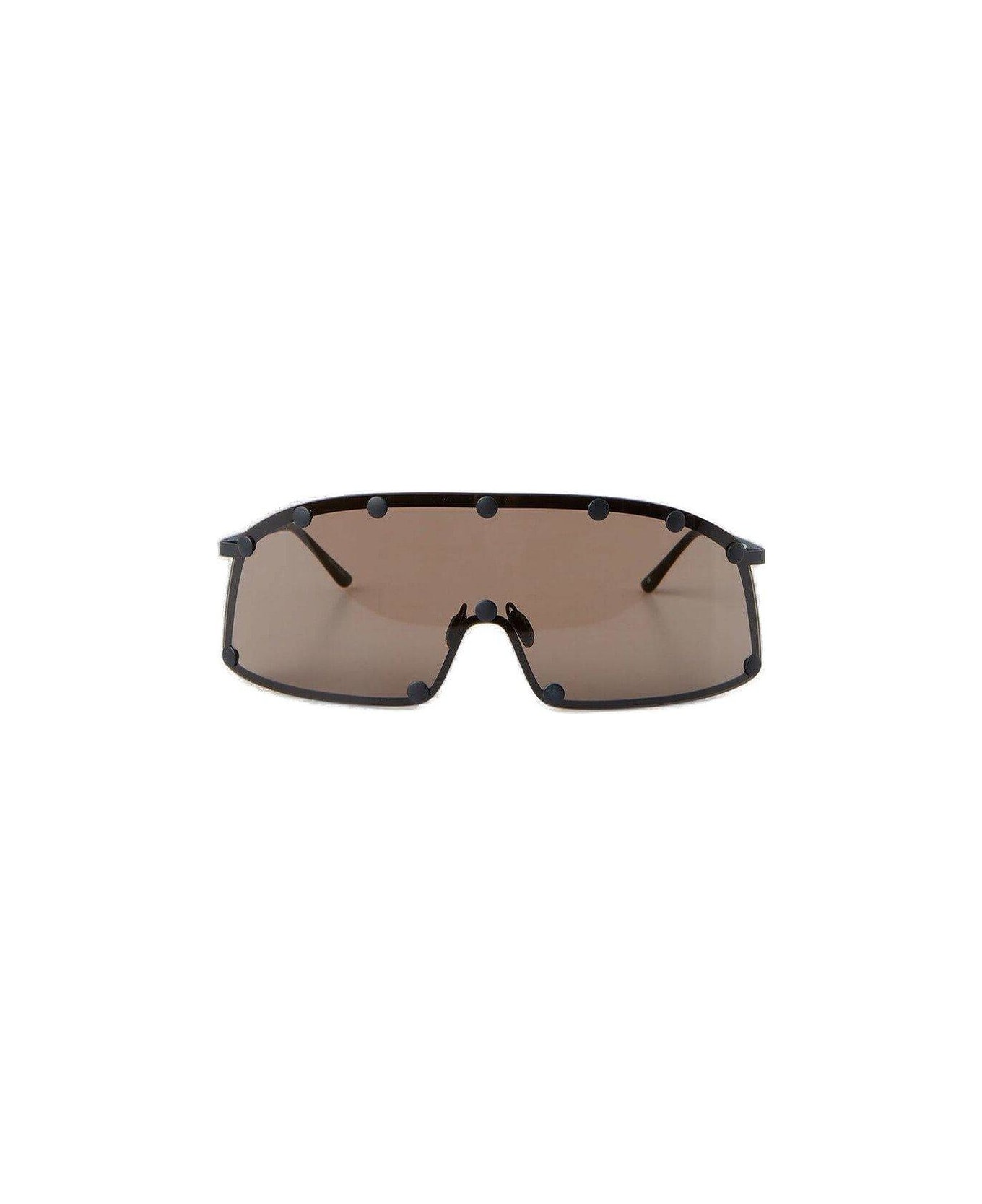 Rick Owens Performa Shielding Sunglasses - Black