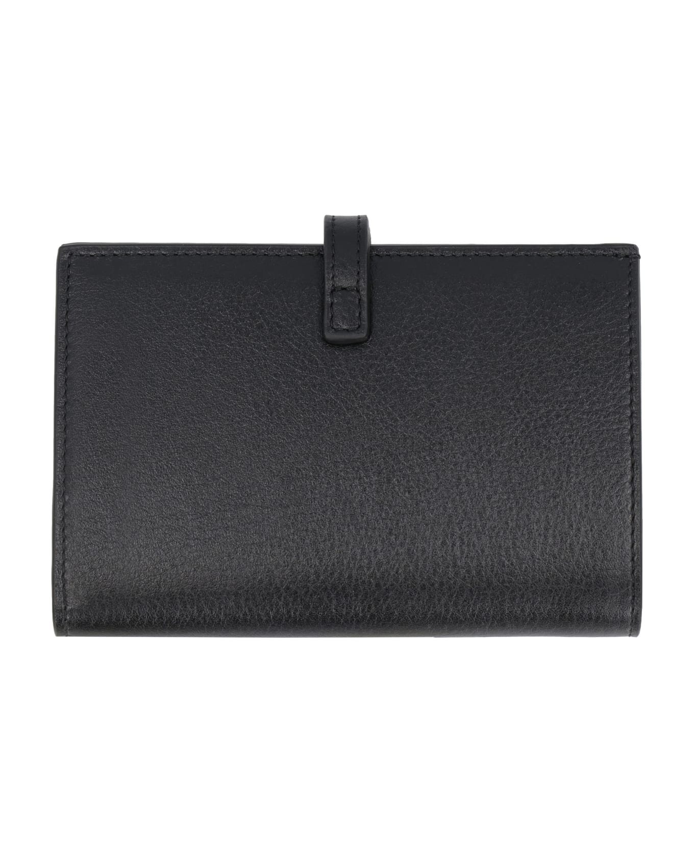 Givenchy Voyou Leather Wallet - BLACK