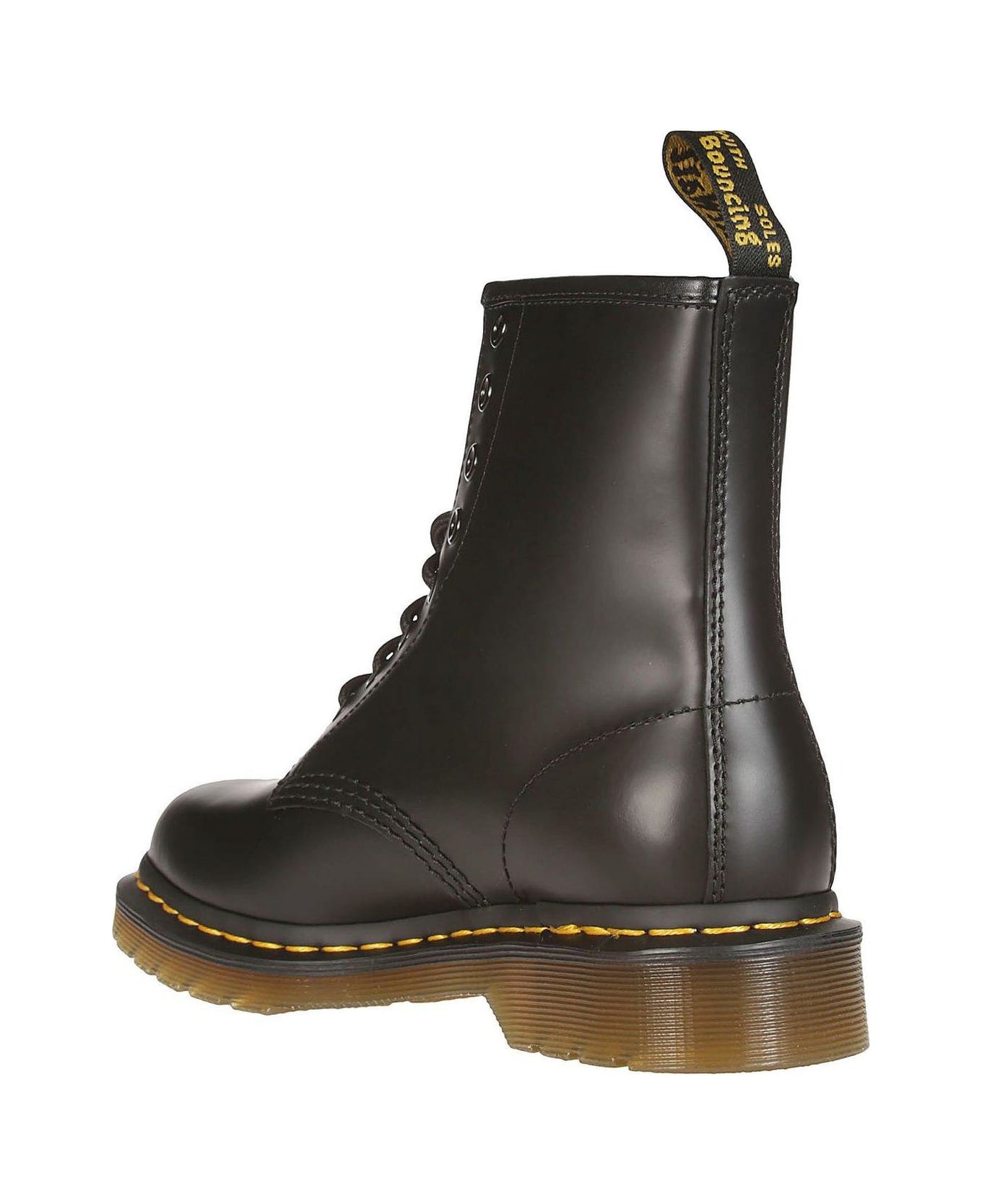 Dr. Martens Round-toe Lace-up Ankle Boots - Nero