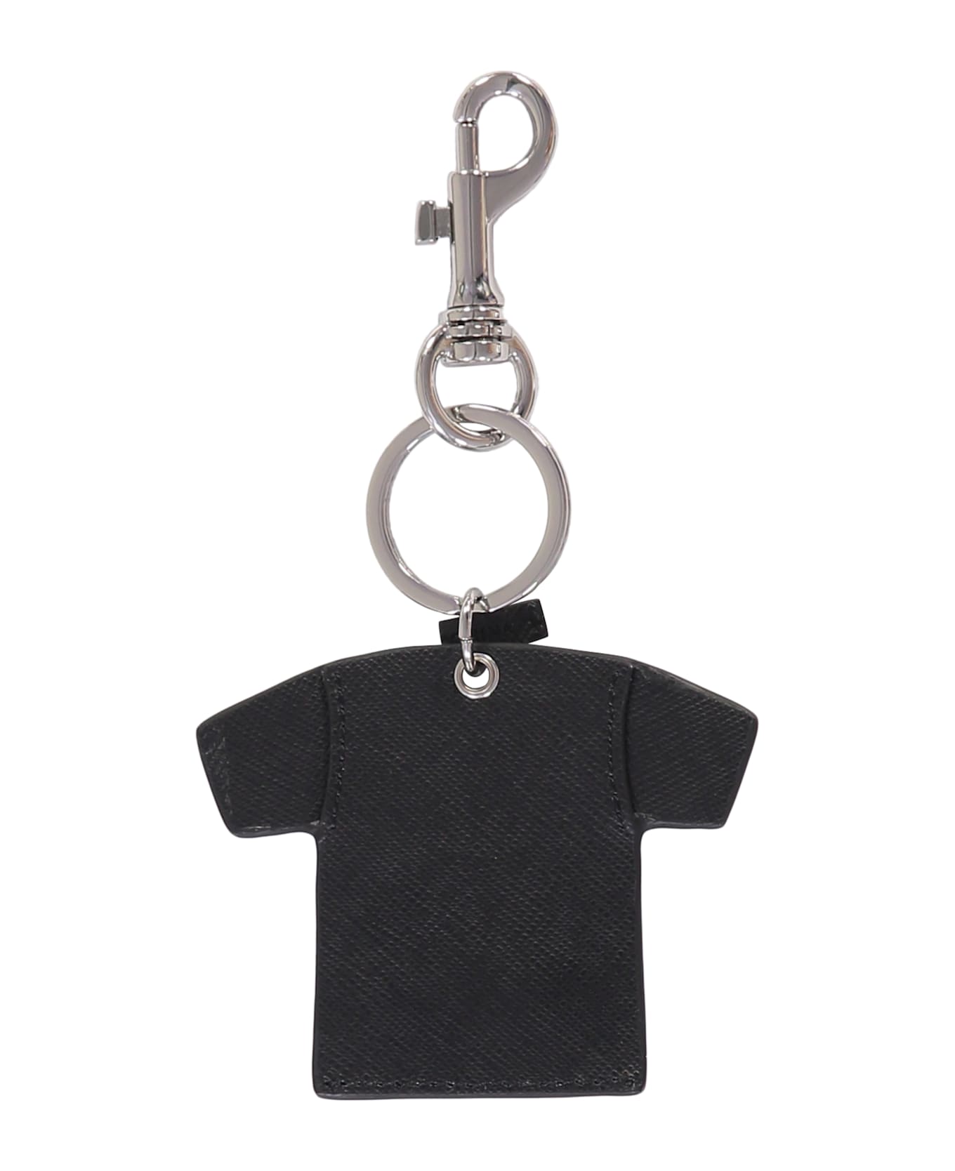 Versus Versace Leather Keyring - black