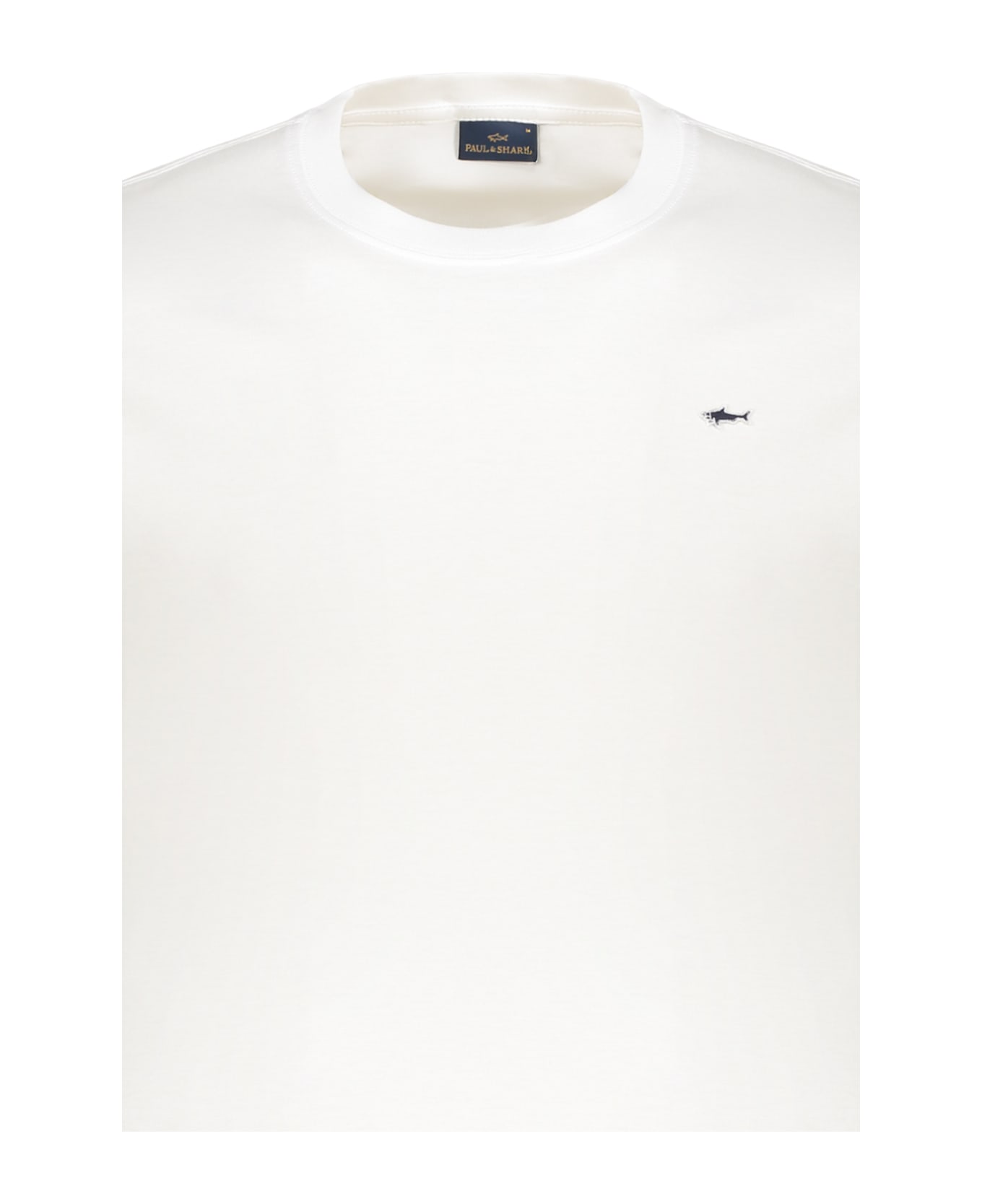Paul&Shark Cotton T-shirt - White