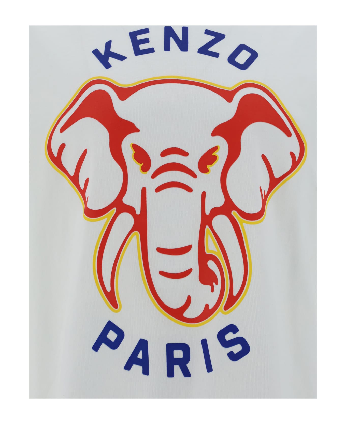 Kenzo Elephant T-shirt - Off White シャツ